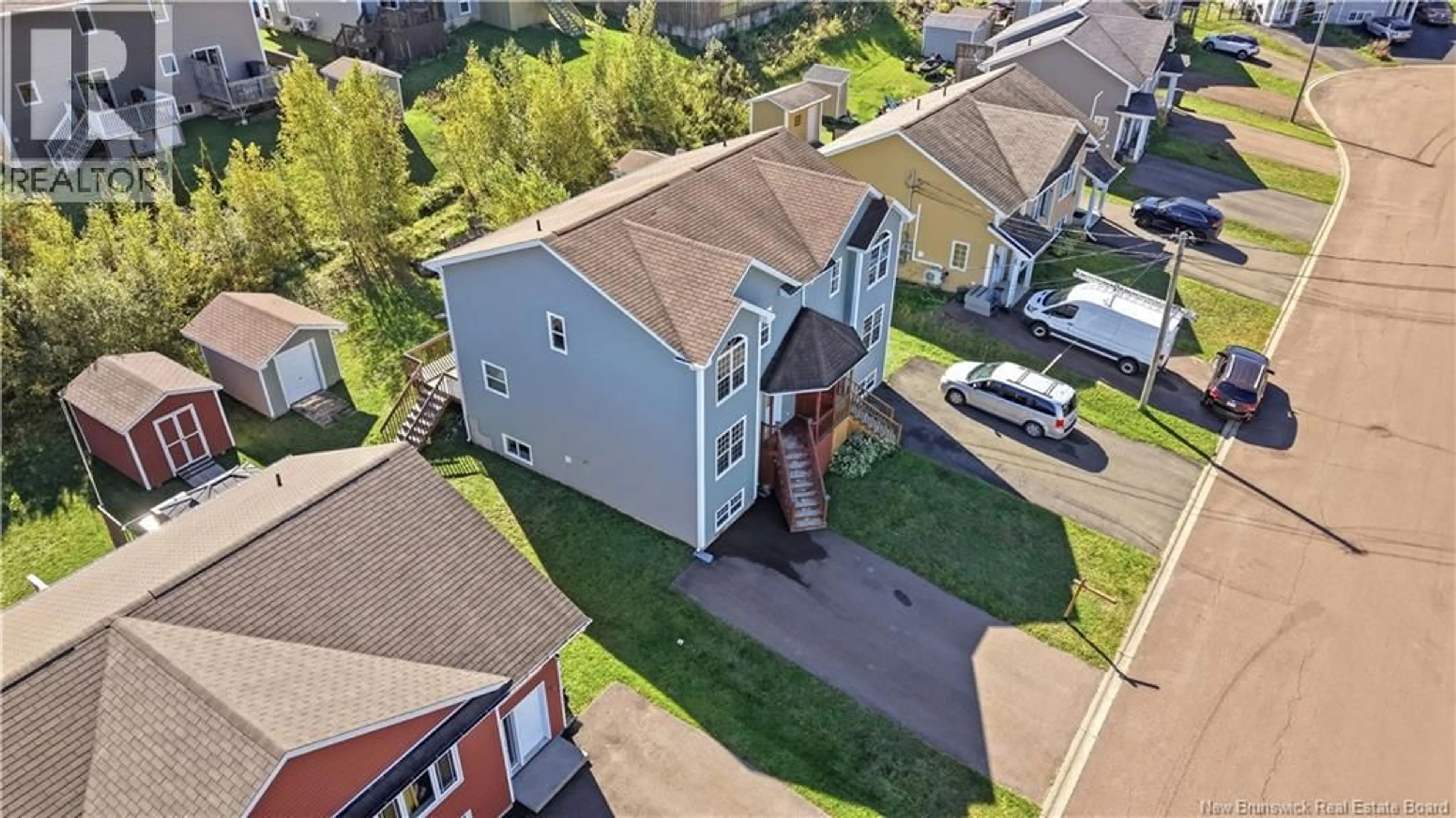 A pic from outside/outdoor area/front of a property/back of a property/a pic from drone, street for 156 HOULAHAN STREET, Dieppe New Brunswick E1A4X6