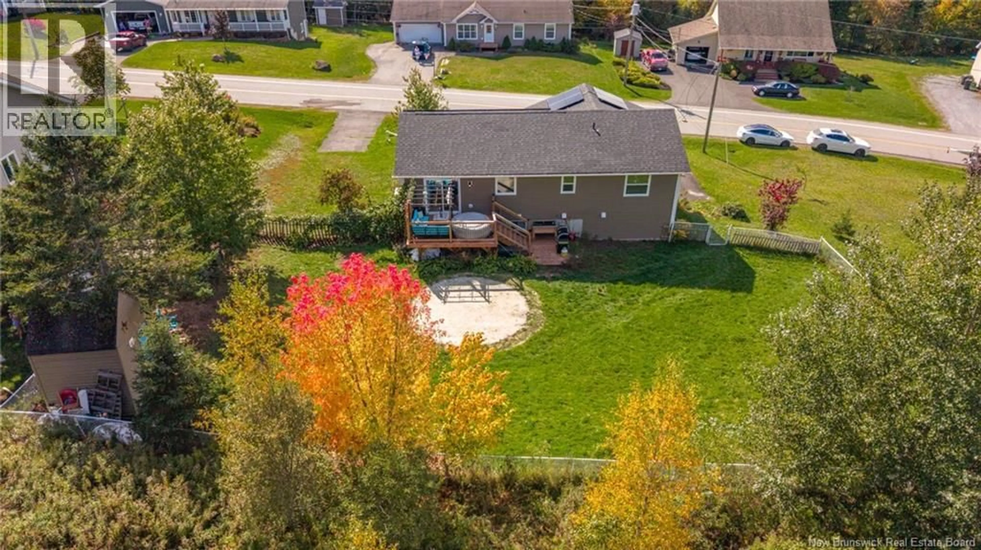 A pic from outside/outdoor area/front of a property/back of a property/a pic from drone, street for 65 KELTI AVENUE, Hampton New Brunswick E6N0B6