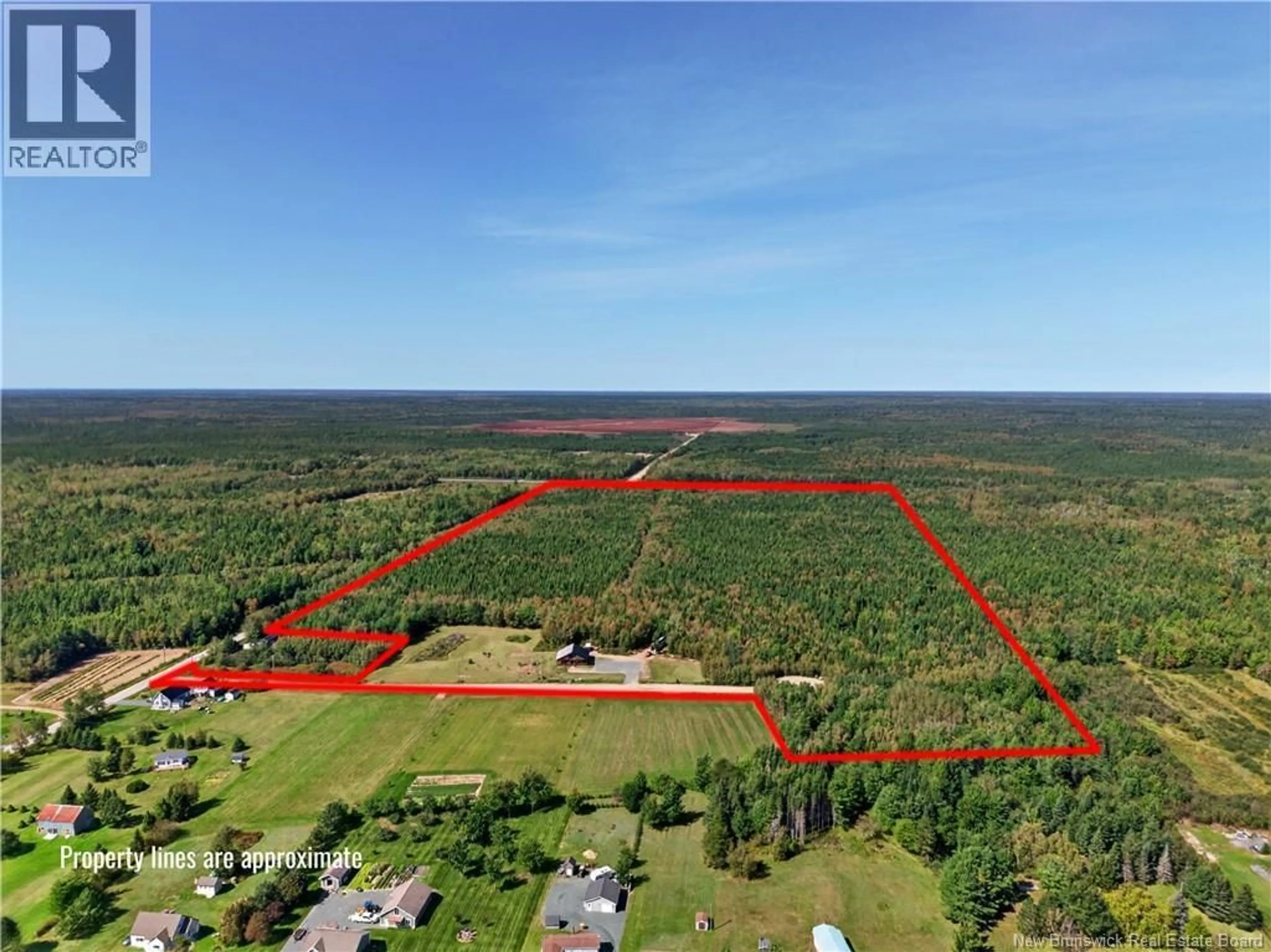 A pic from outside/outdoor area/front of a property/back of a property/a pic from drone, forest/trees view for 270 OAK POINT ROAD, Oak Point New Brunswick E1V7K5