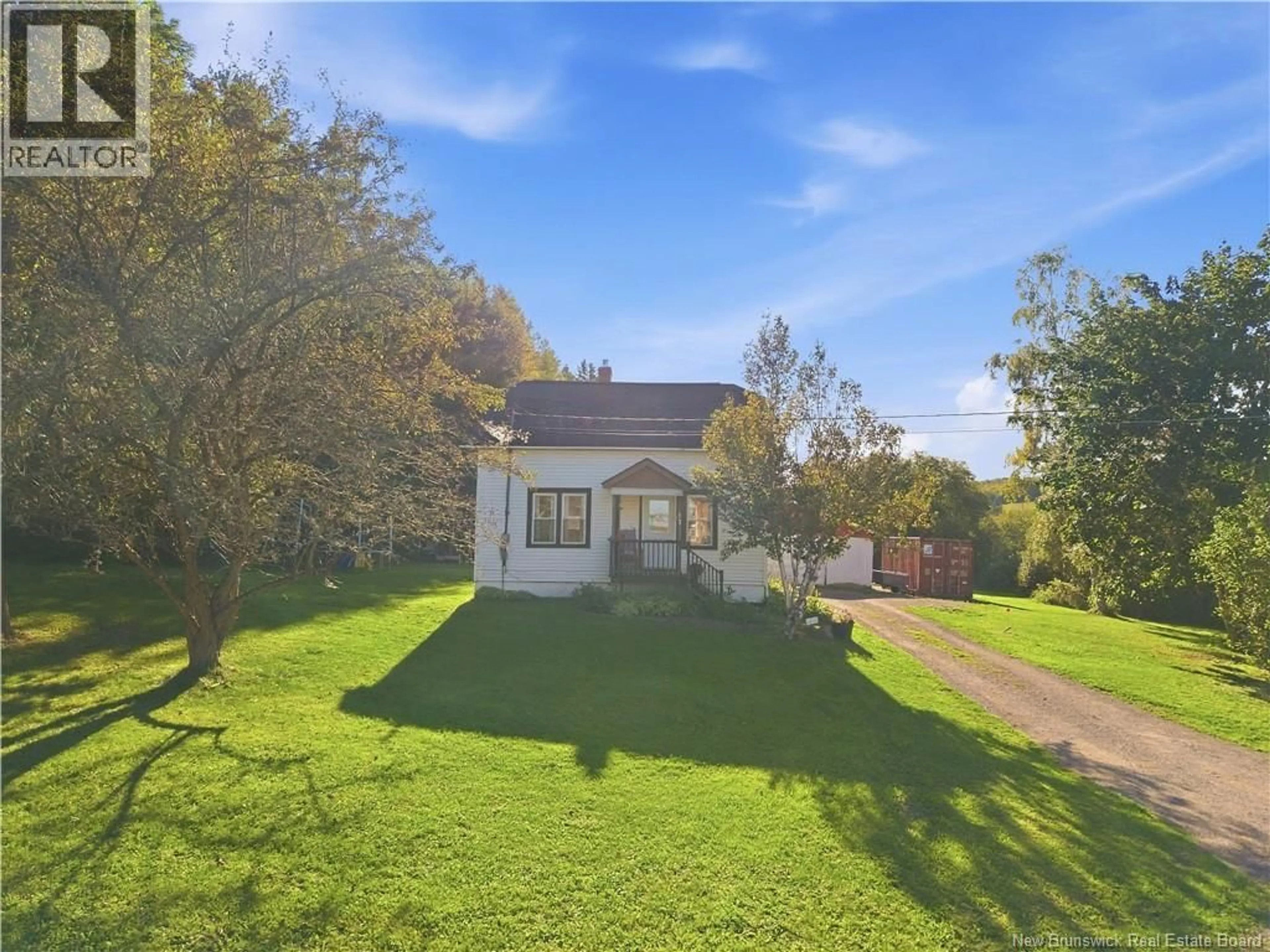 A pic from outside/outdoor area/front of a property/back of a property/a pic from drone, street for 17 APARTMENT ROAD, Roachville New Brunswick E4G2E1