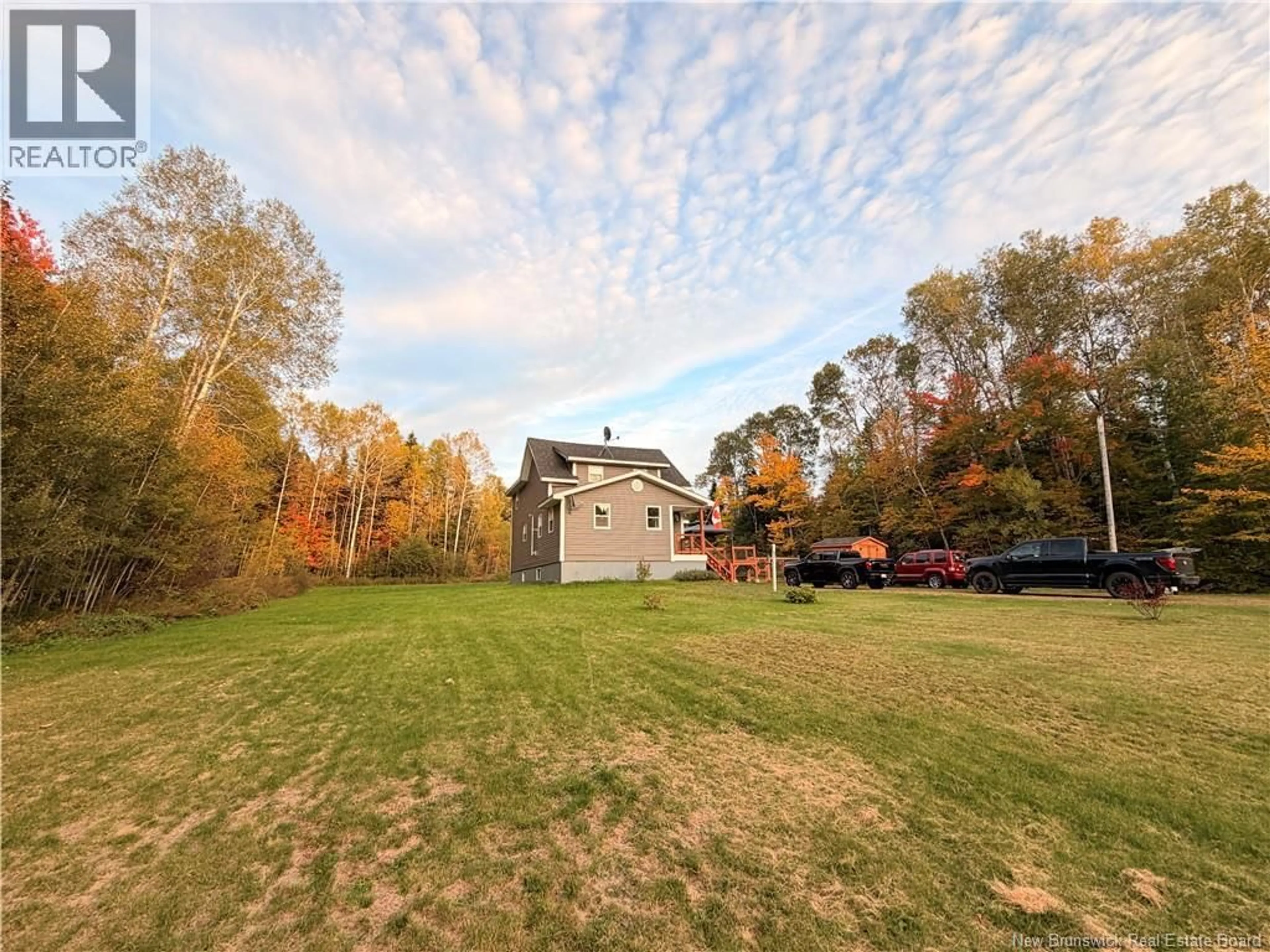 A pic from outside/outdoor area/front of a property/back of a property/a pic from drone, unknown for 10503 ROUTE 430, Wayerton New Brunswick E9E1P4