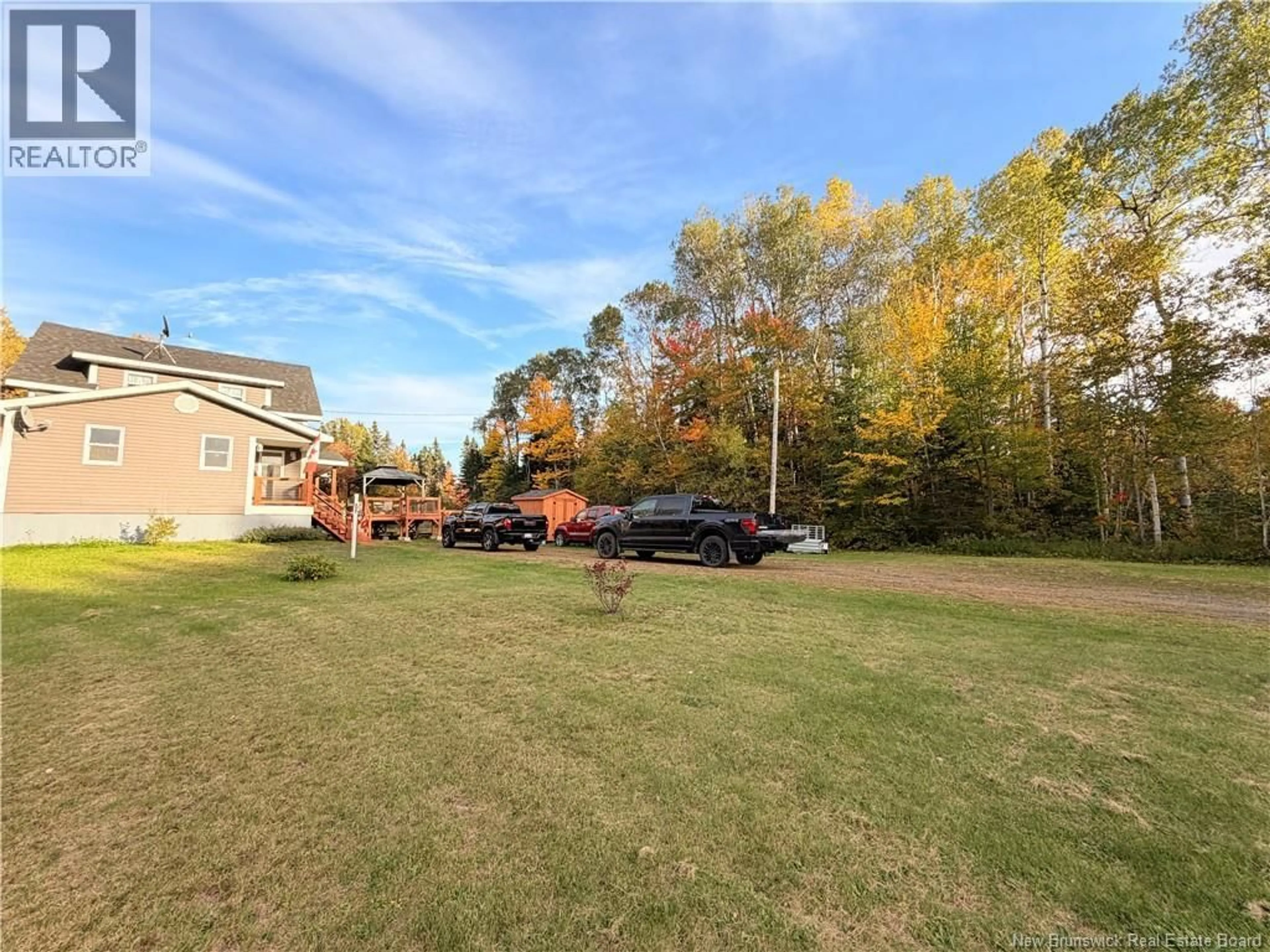 A pic from outside/outdoor area/front of a property/back of a property/a pic from drone, unknown for 10503 ROUTE 430, Wayerton New Brunswick E9E1P4