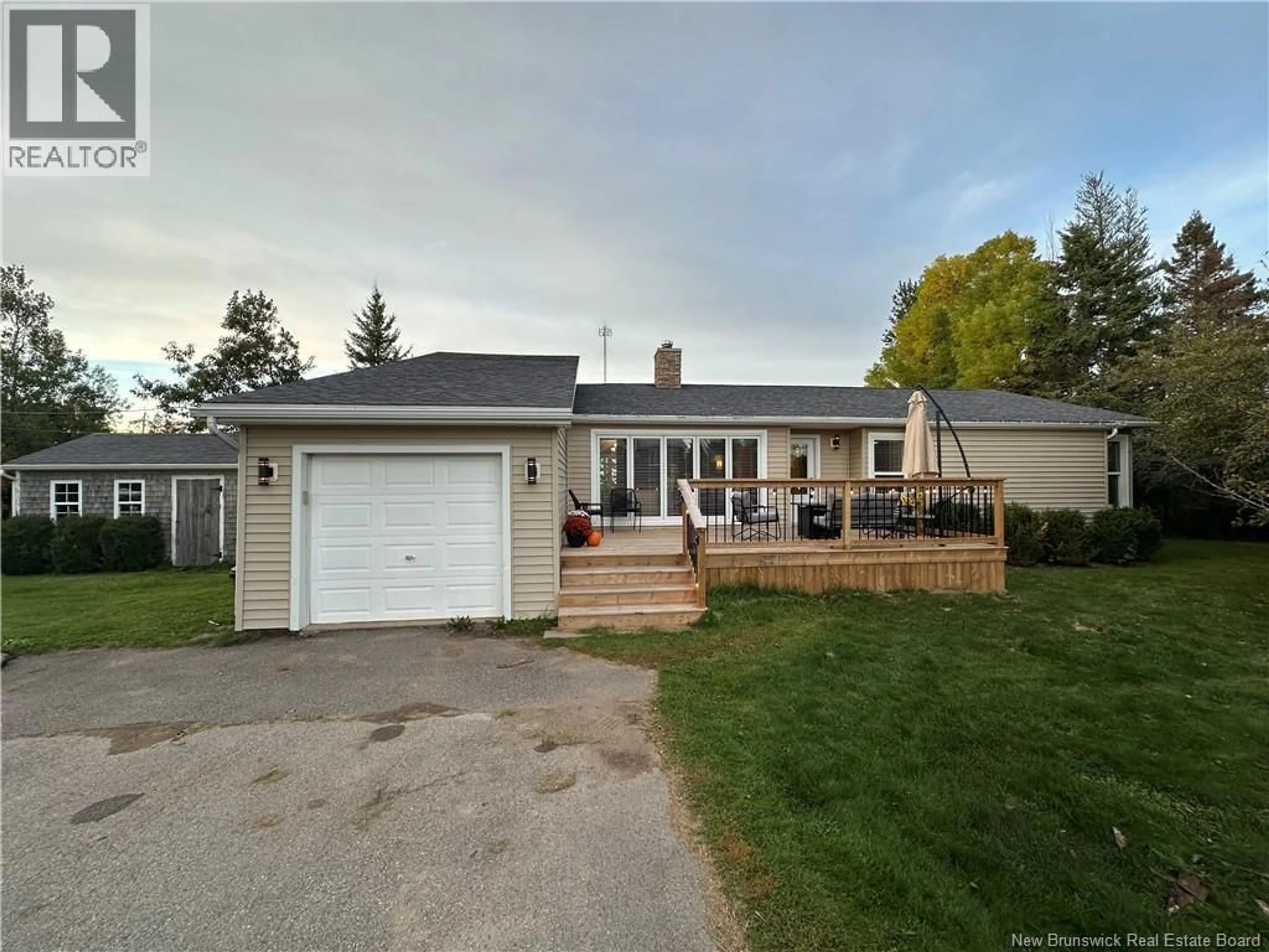 A pic from outside/outdoor area/front of a property/back of a property/a pic from drone, street for 5 VALLEYVIEW DRIVE, Wards Creek New Brunswick E4E4P5