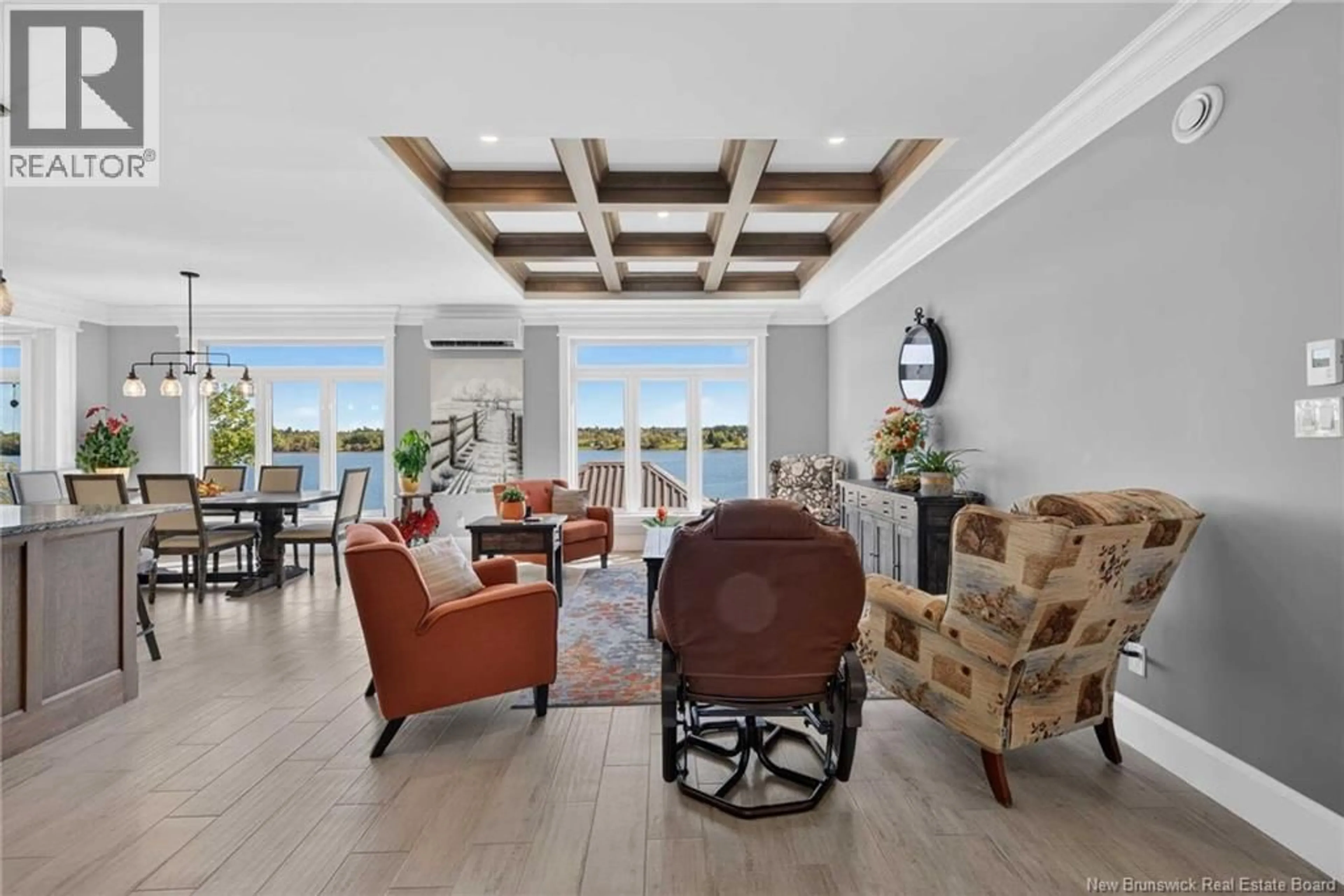Living room with furniture, ceramic/tile floor for 112 LEGERE ROAD, Haut-Rivière-du-Portage New Brunswick E9H1V7