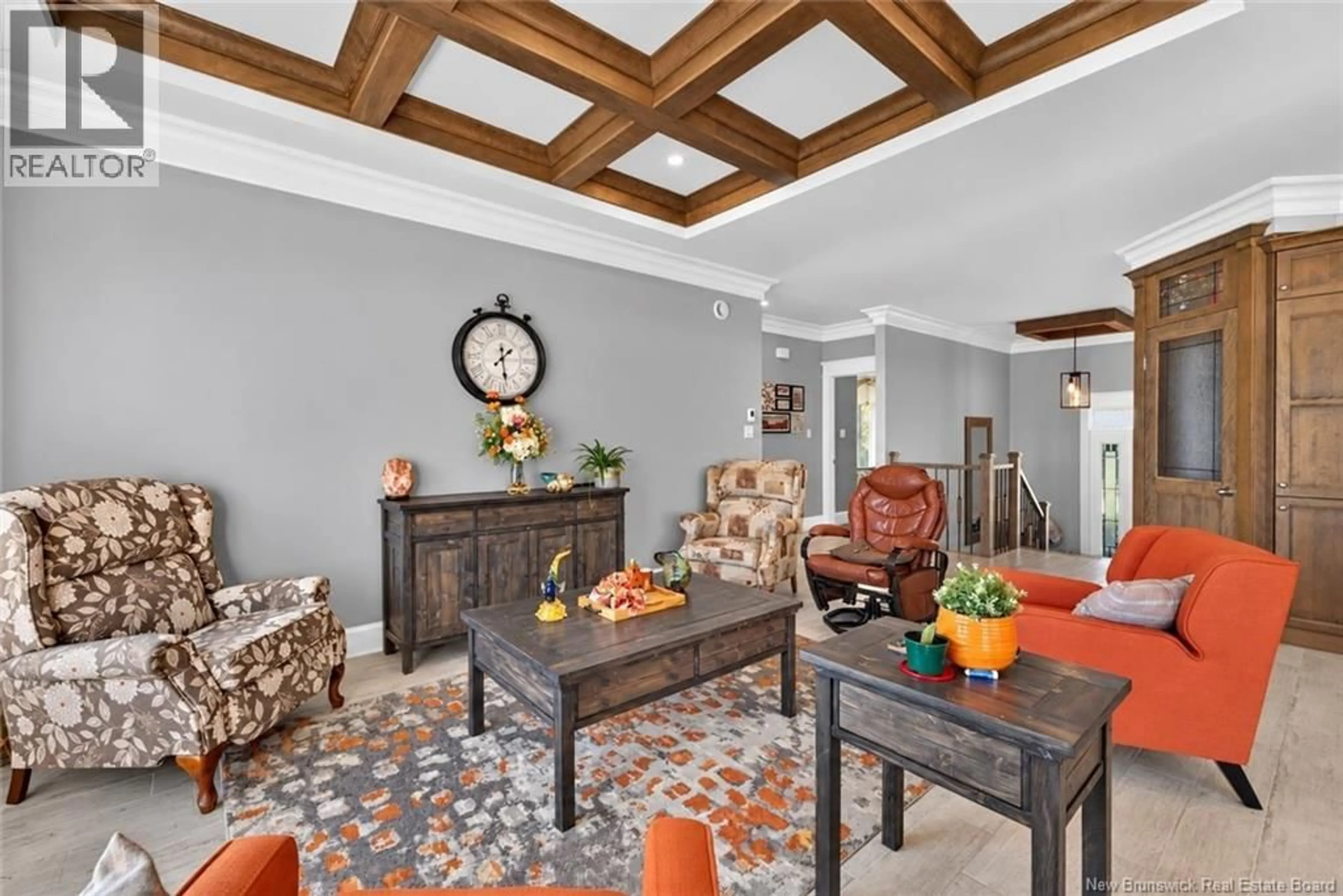 Living room with furniture, ceramic/tile floor for 112 LEGERE ROAD, Haut-Rivière-du-Portage New Brunswick E9H1V7