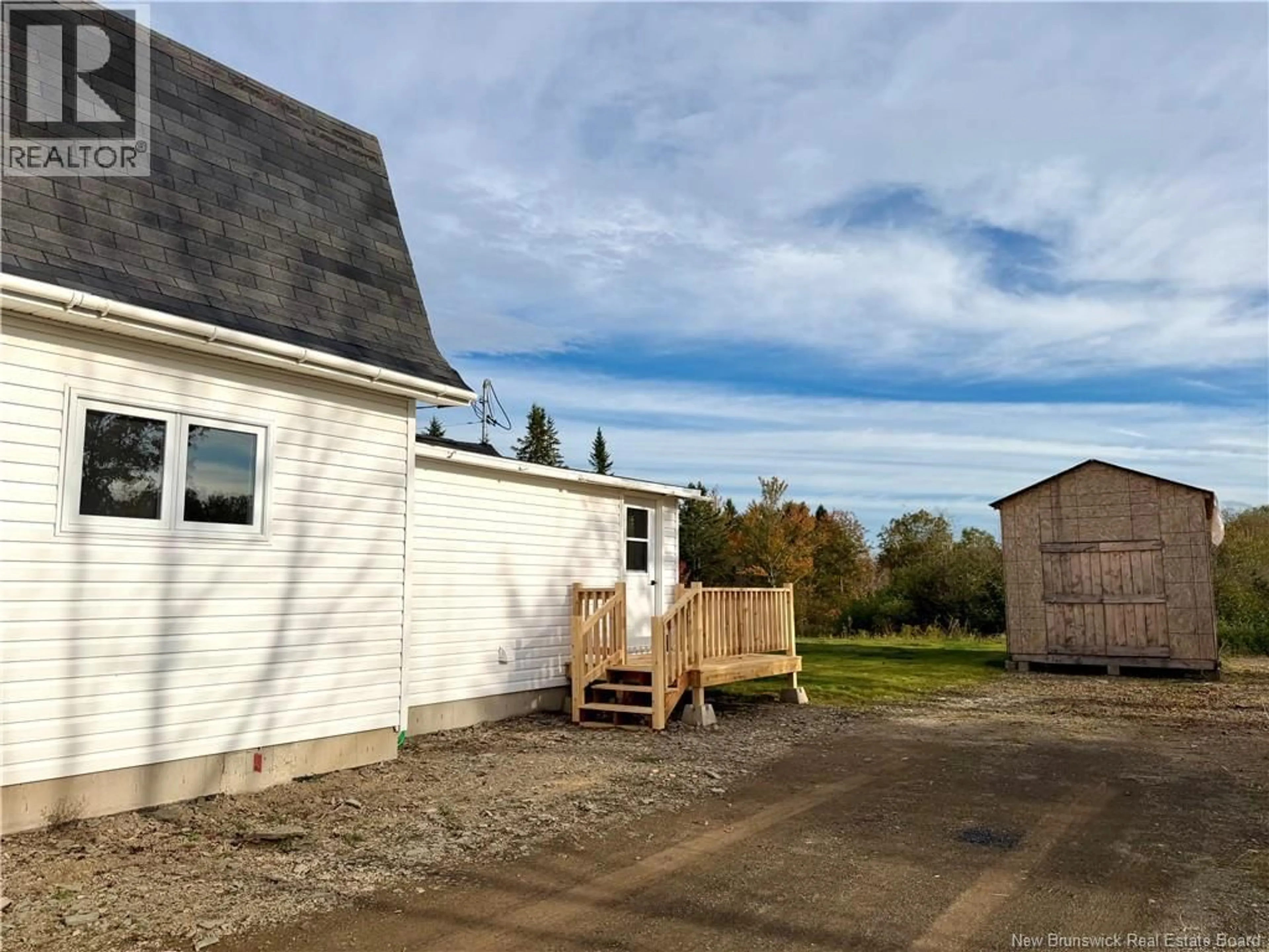 A pic from outside/outdoor area/front of a property/back of a property/a pic from drone, building for 411 CHEMIN TREMBLAY, Tremblay New Brunswick E8K3E6