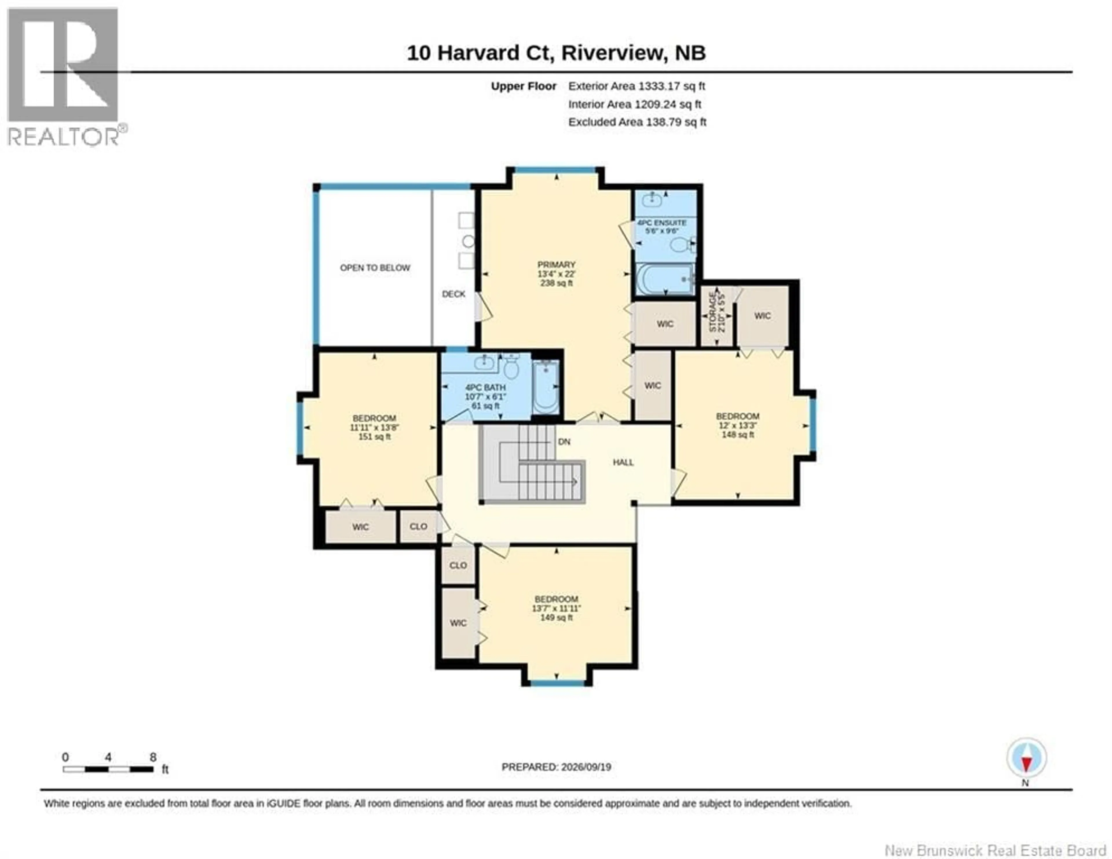 Floor plan for 10 HARVARD COURT, Riverview New Brunswick E1B4S3