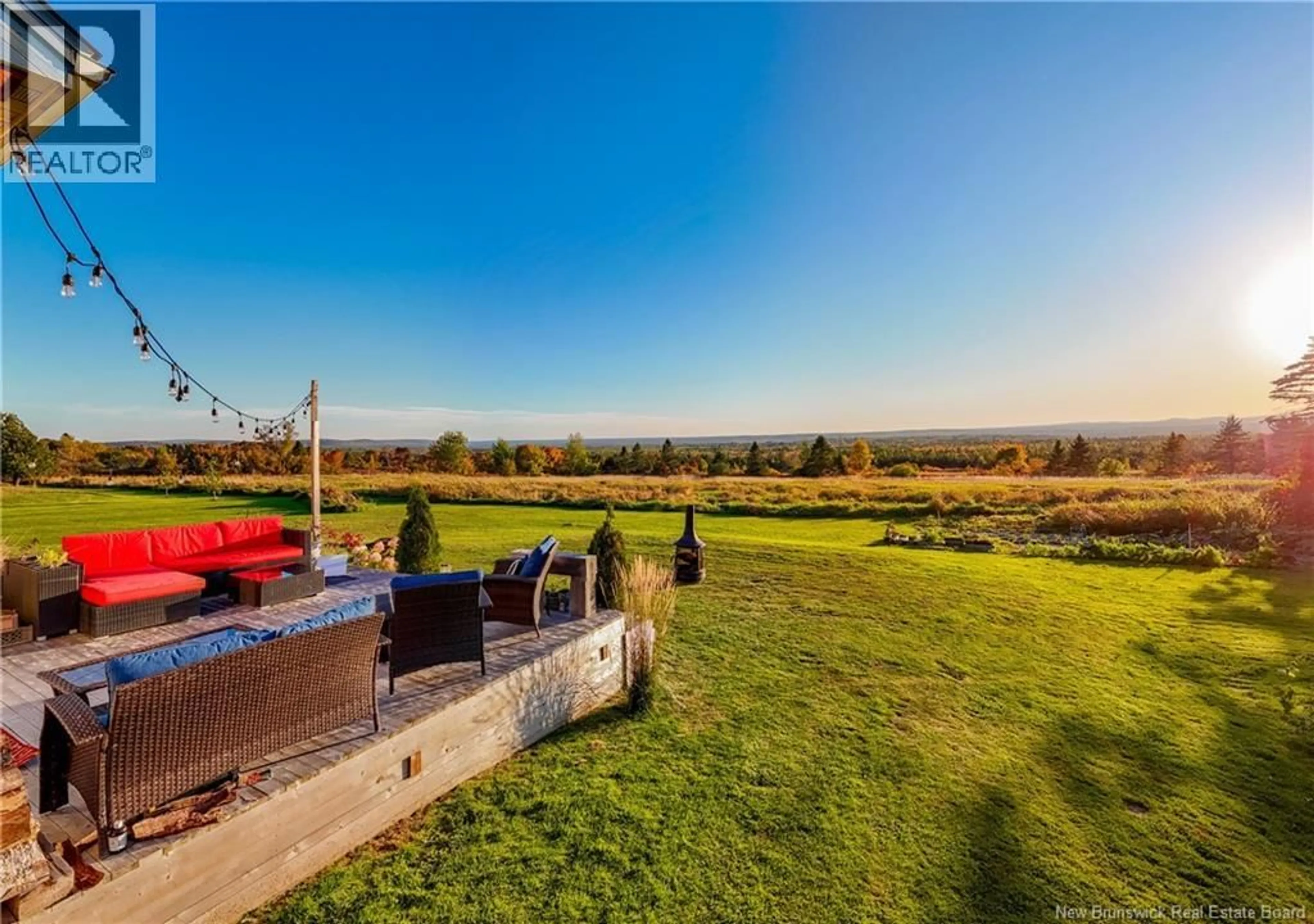 A pic from outside/outdoor area/front of a property/back of a property/a pic from drone, water/lake/river/ocean view for 18 FROG LAKE ROAD, Harvey New Brunswick E6K2C6