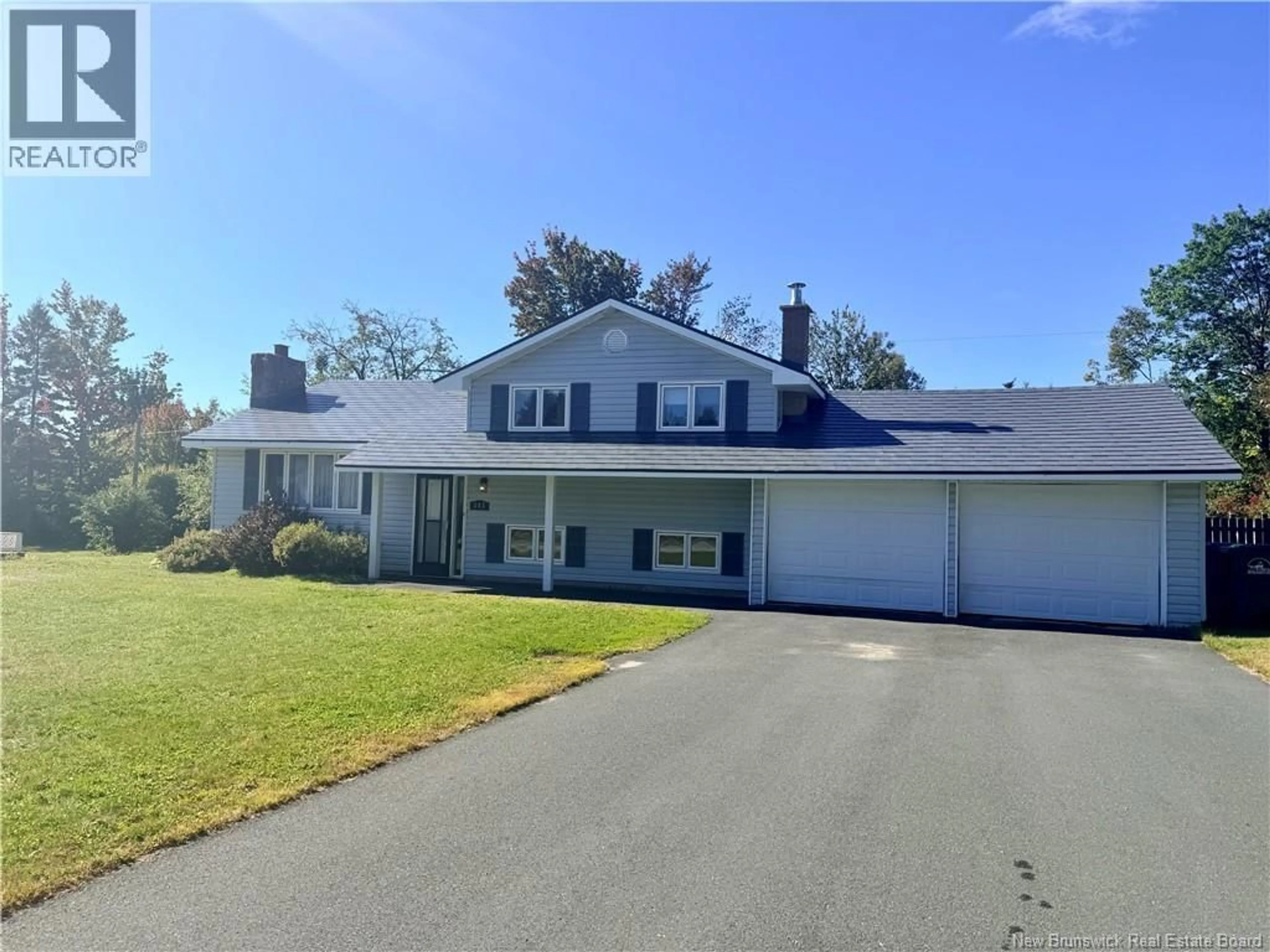Home with vinyl exterior material, street for 303 PERCY KELLY DRIVE, Miramichi New Brunswick E1V5V5