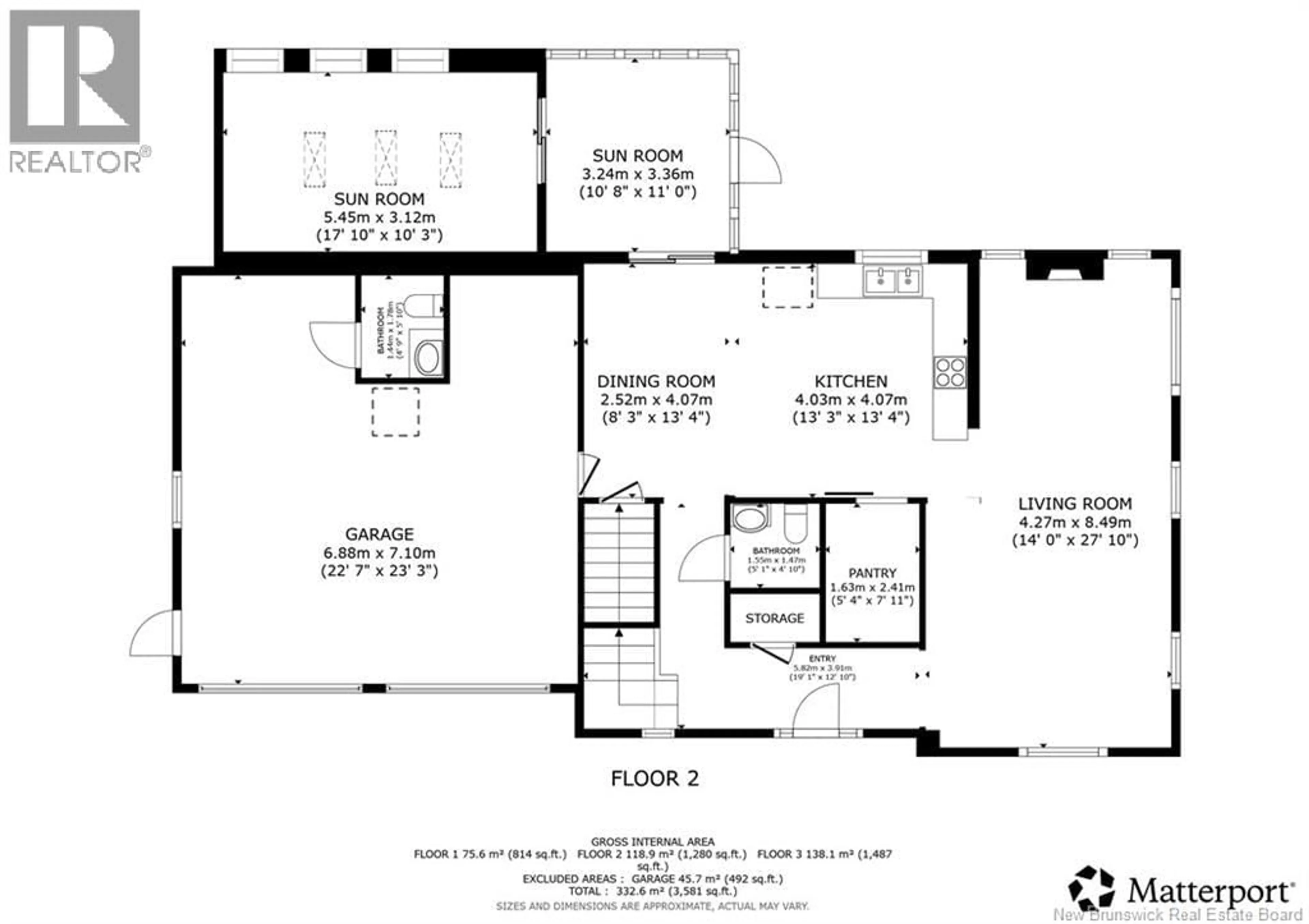 Floor plan for 39 RIDGEWOOD DRIVE, Sackville New Brunswick E4L4T5