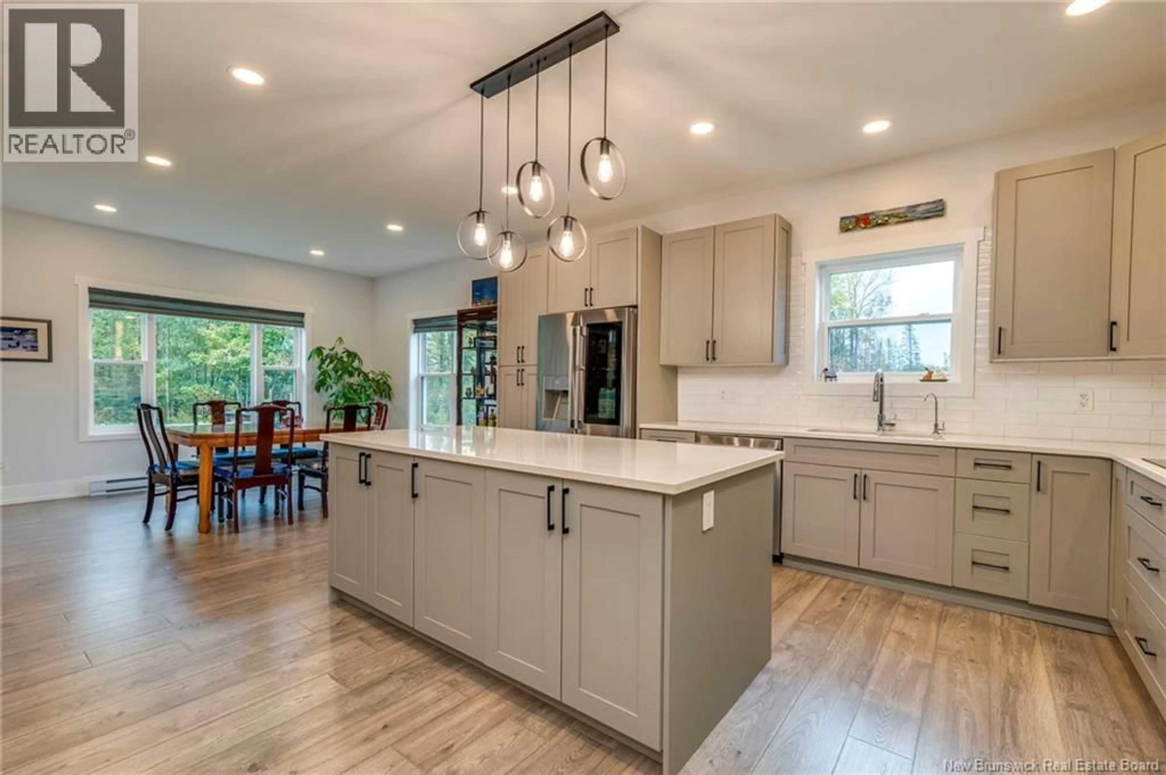 Open concept kitchen, unknown for 9 FLYNN STREET, Pine Glen New Brunswick E1J0H5