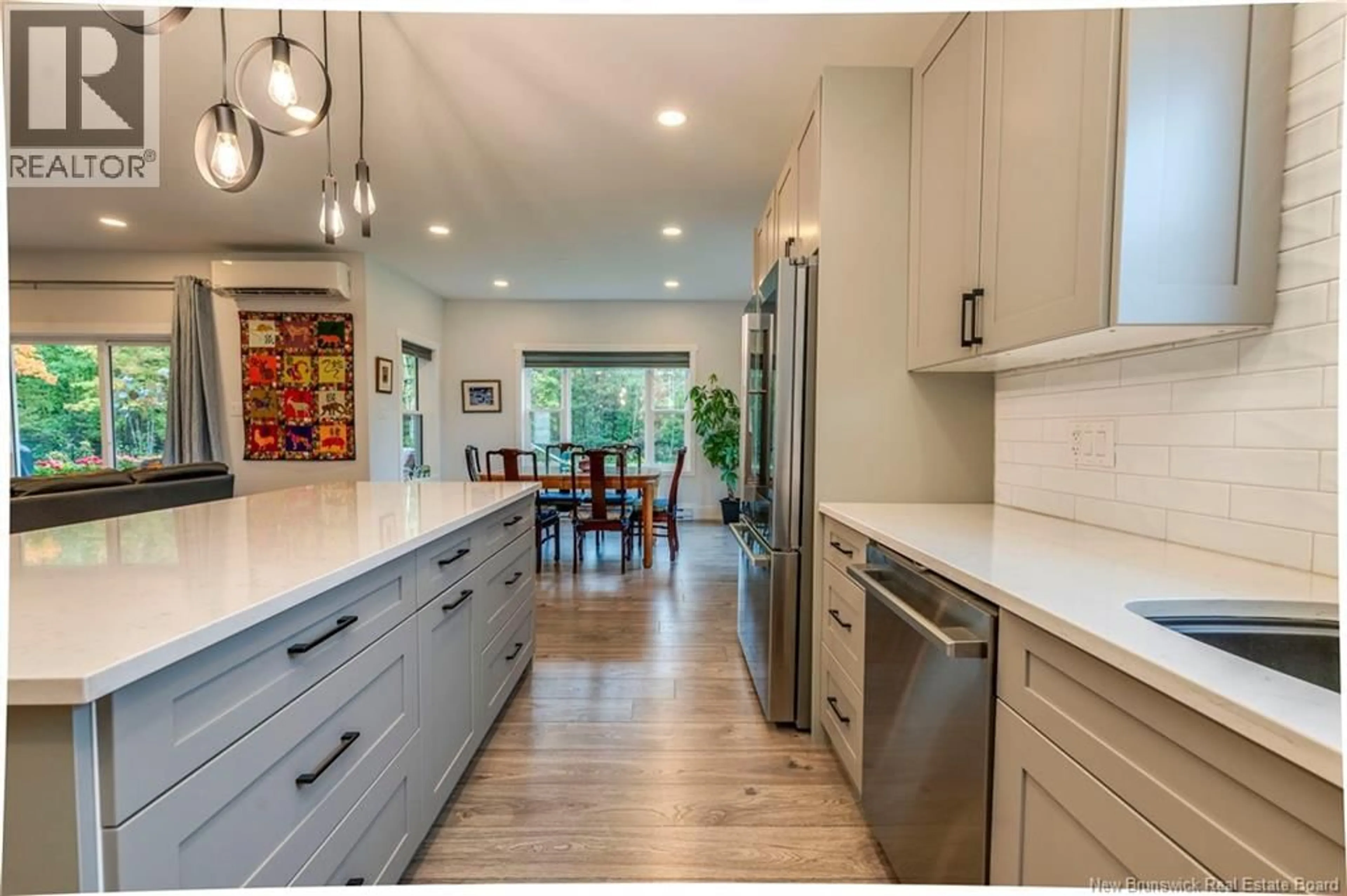 Open concept kitchen, unknown for 9 FLYNN STREET, Pine Glen New Brunswick E1J0H5