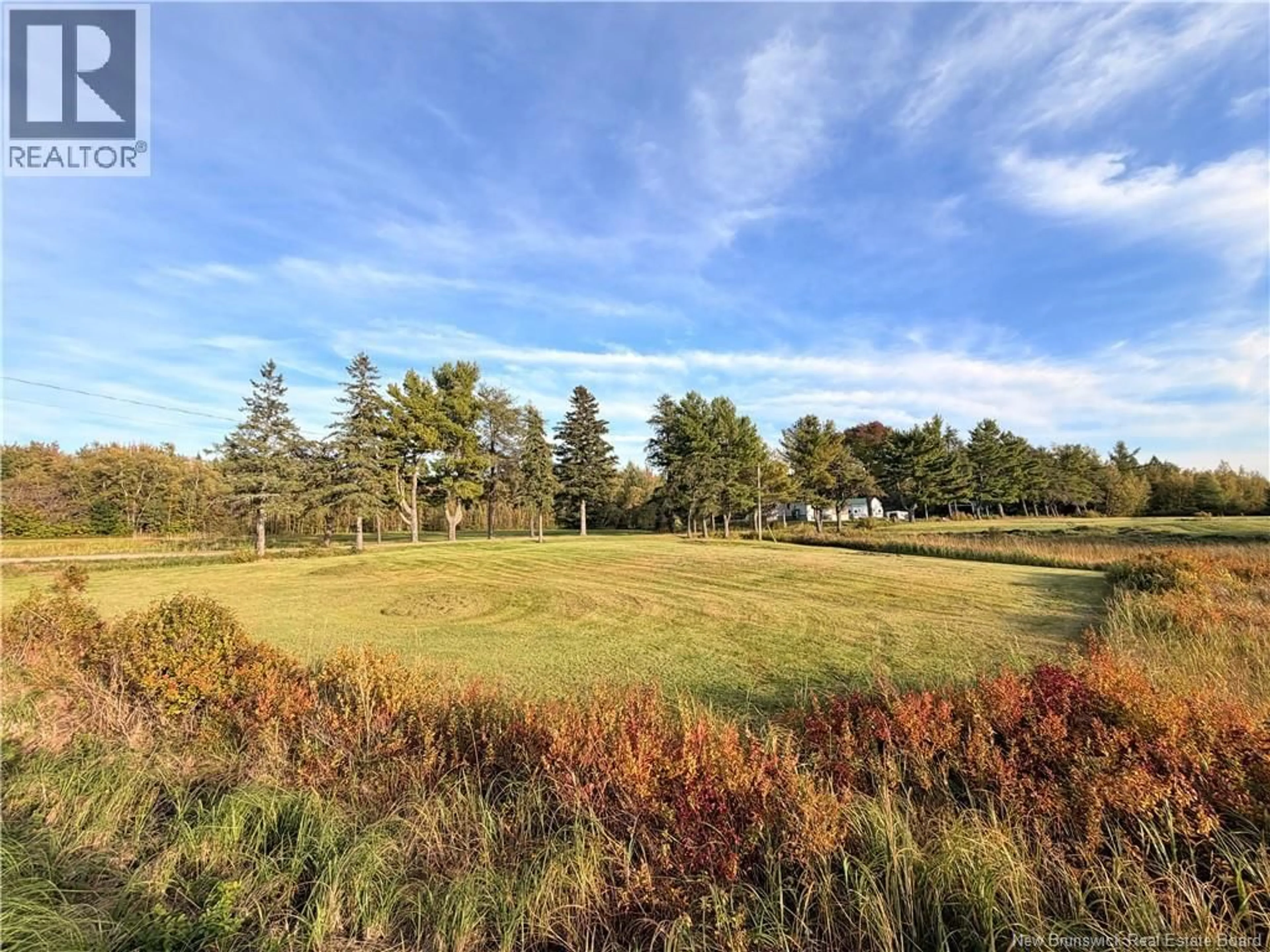 A pic from outside/outdoor area/front of a property/back of a property/a pic from drone, forest/trees view for 418 POINT AUX CARR ROAD, Miramichi New Brunswick E1N4X7