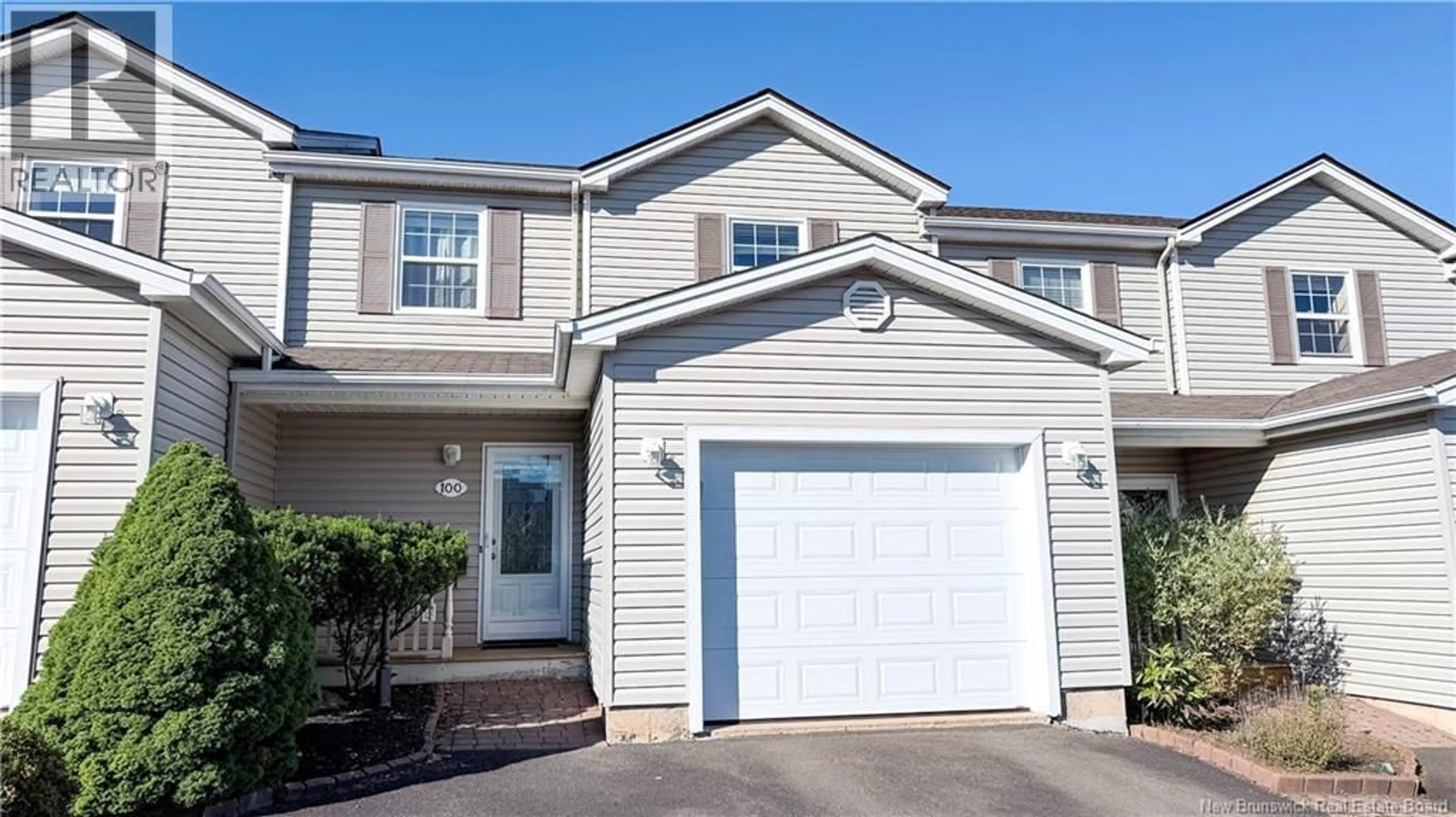 Home with vinyl exterior material, street for 100 FIRMIN CRESCENT, Dieppe New Brunswick E1A8G2