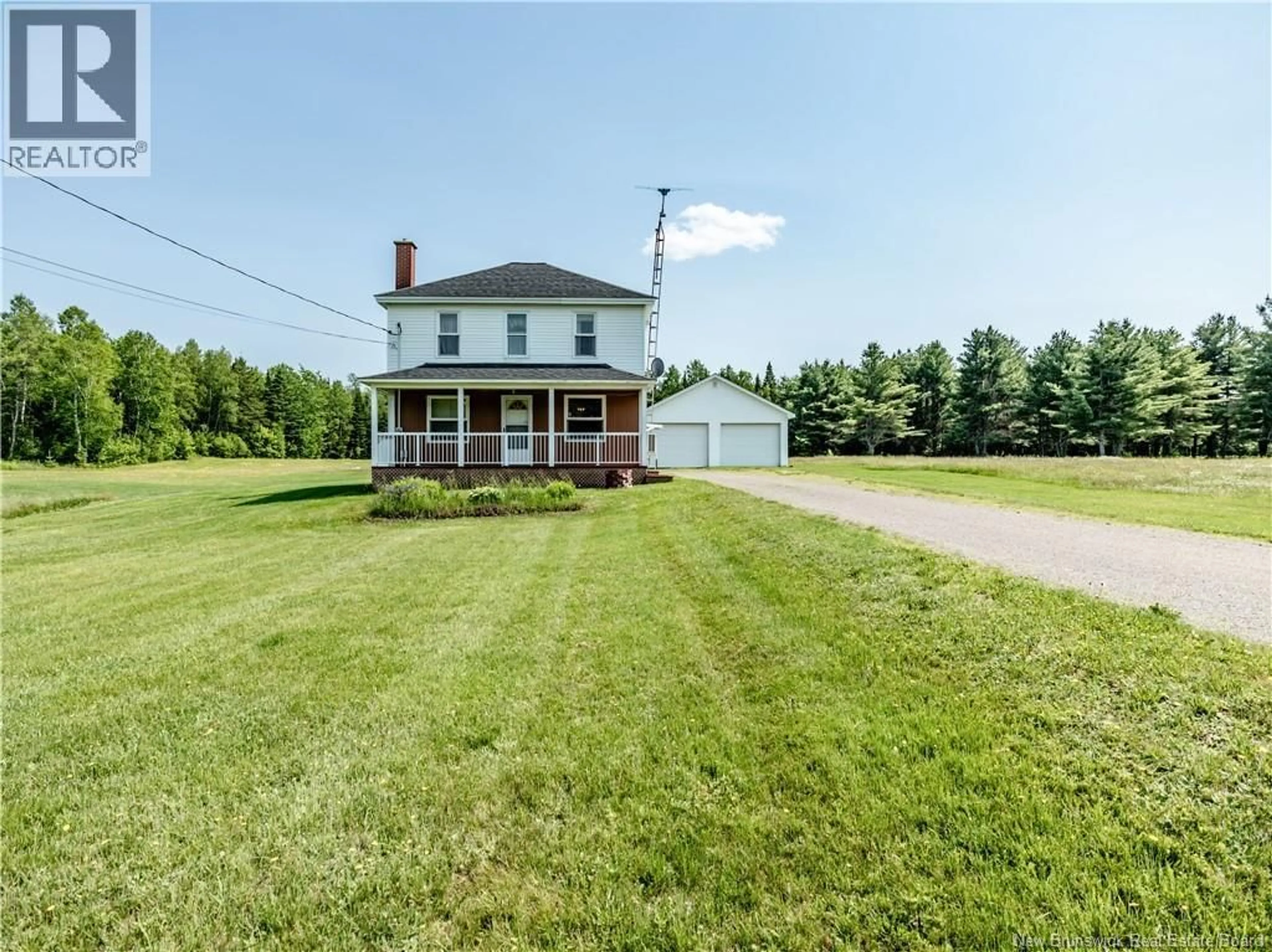 A pic from outside/outdoor area/front of a property/back of a property/a pic from drone, unknown for 2649 SAINT-IGNACE, Saint-Ignace New Brunswick E4X2J3
