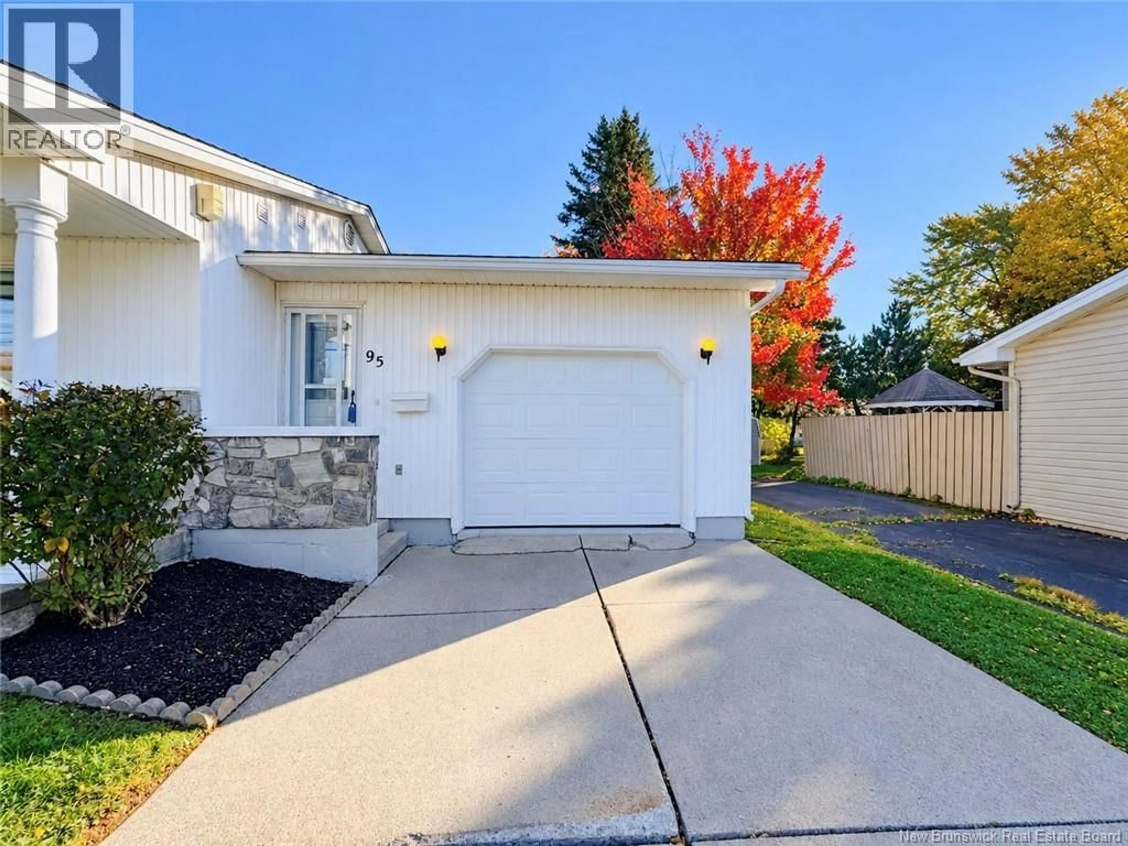 Home with vinyl exterior material, street for 95 MCSWEENEY, Moncton New Brunswick E1C7C9