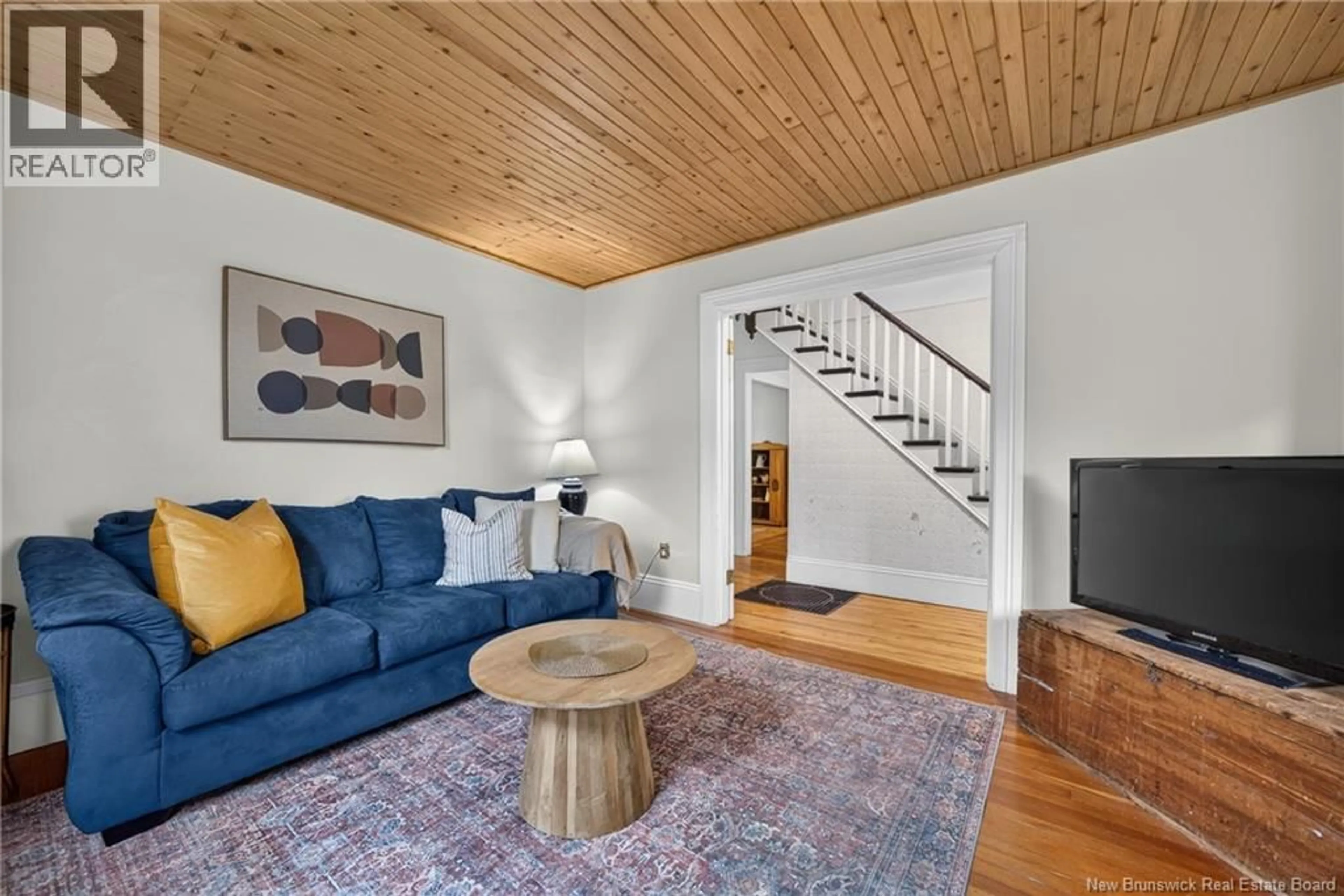 Living room with furniture, unknown for 877 BARKER STREET, Fredericton New Brunswick E3B2J7