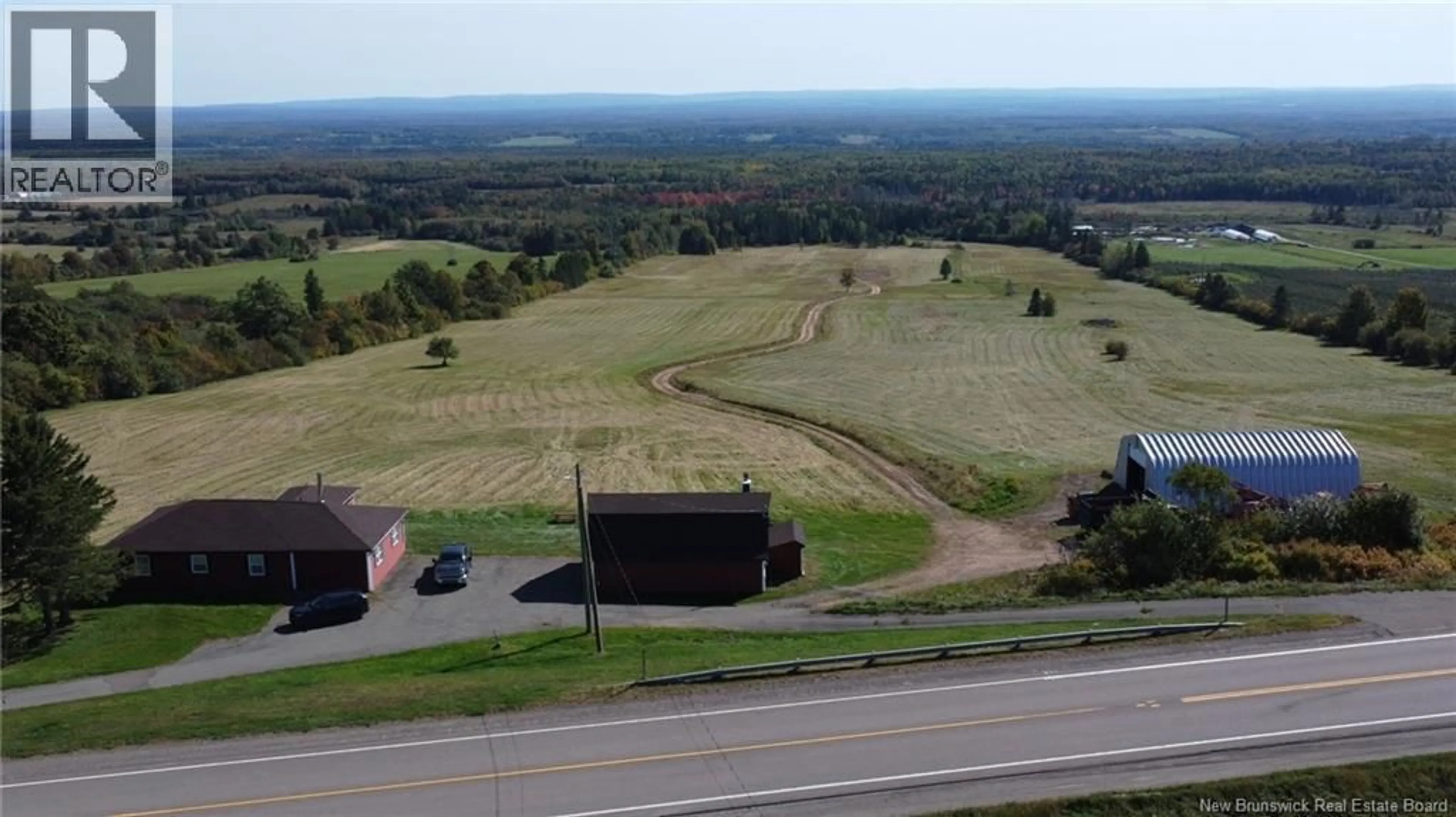 A pic from outside/outdoor area/front of a property/back of a property/a pic from drone, mountain view for 47210 HOMESTEAD ROAD, Steeves Mountain New Brunswick E1G4B4