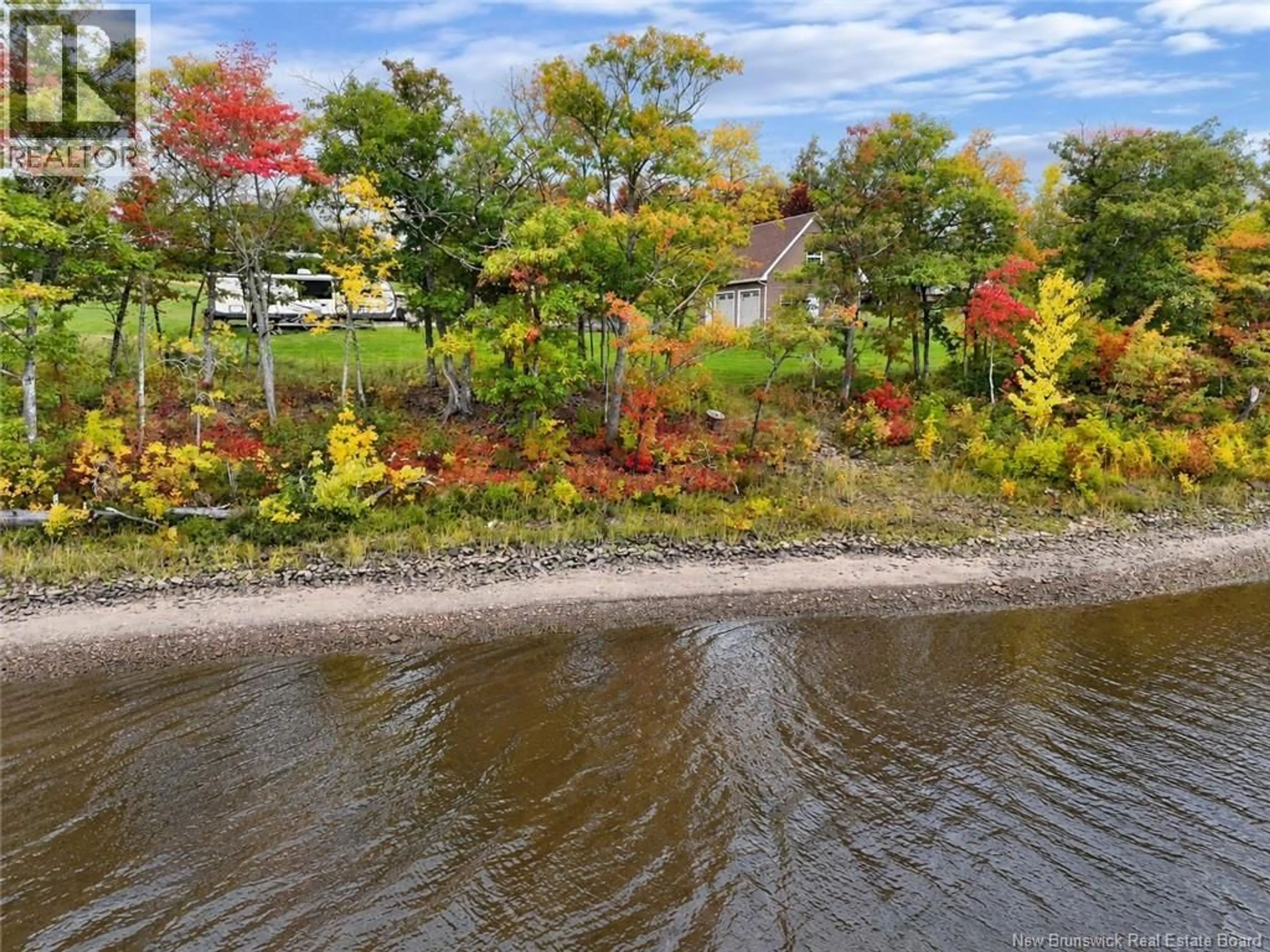 A pic from outside/outdoor area/front of a property/back of a property/a pic from drone, water/lake/river/ocean view for 2365 LOWER CAMBRIDGE ROAD, Cambridge-Narrows New Brunswick E4C4C5