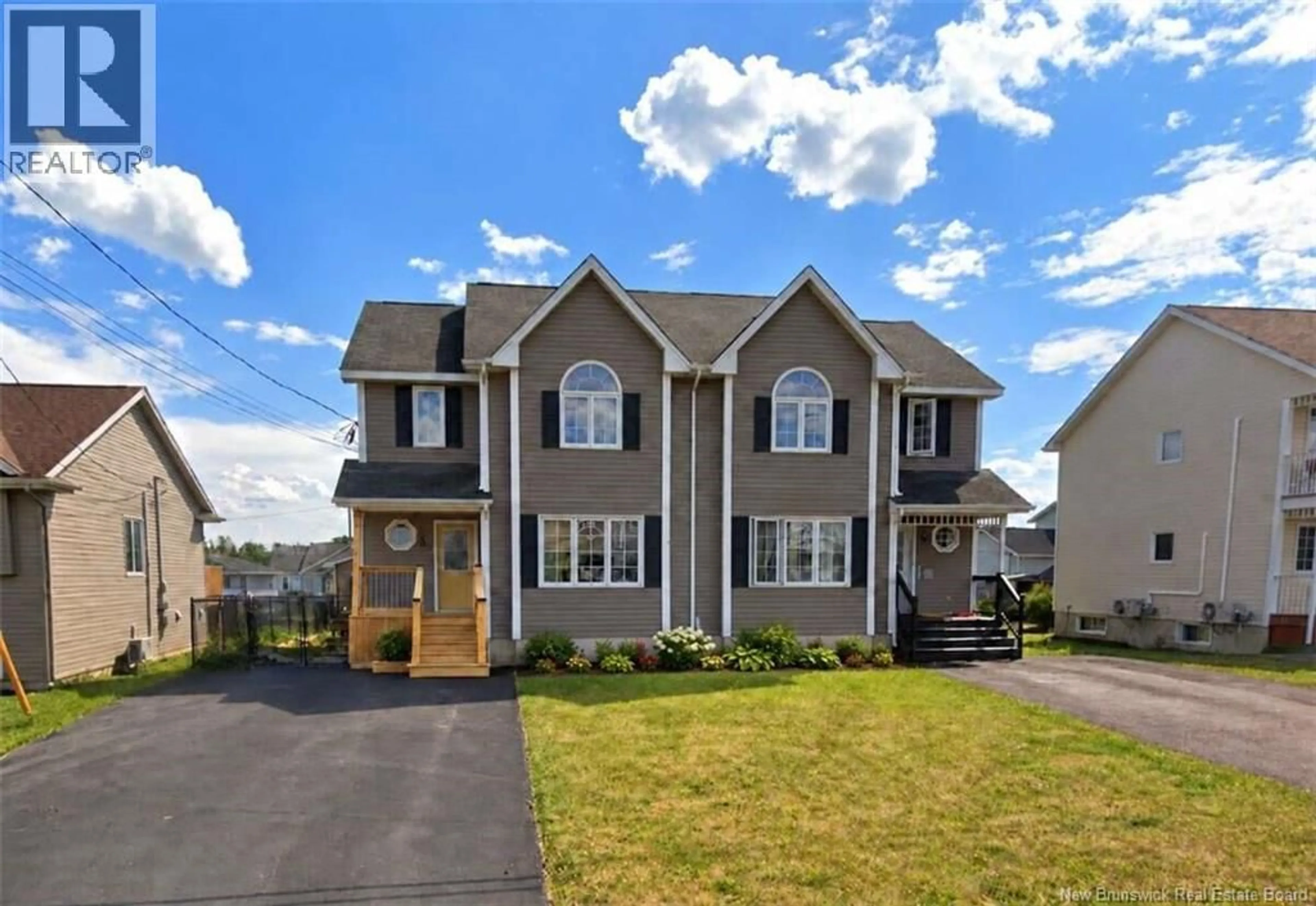 Home with vinyl exterior material, street for 22 COACHMEN STREET, Riverview New Brunswick E1B0J7