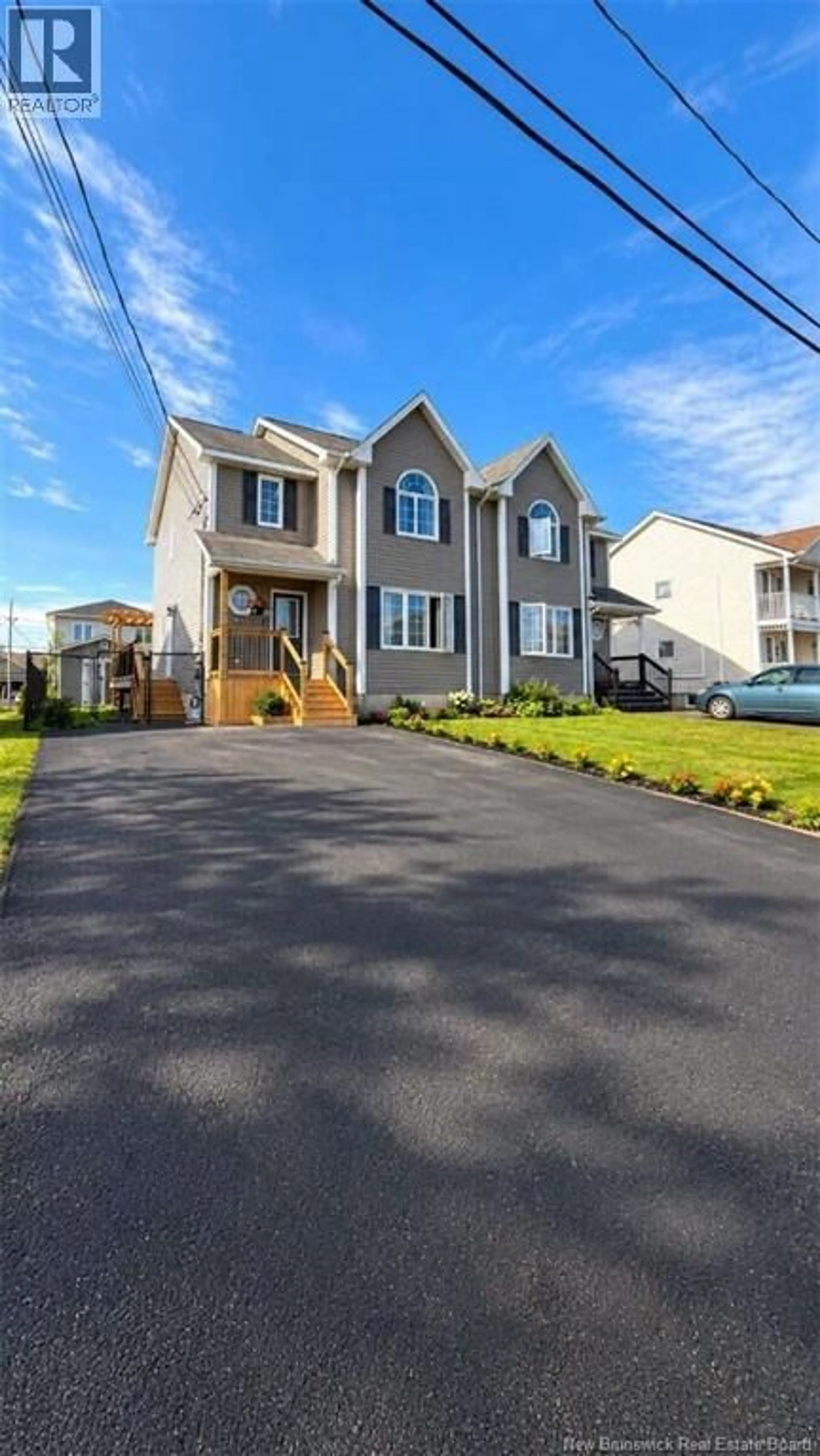 Home with vinyl exterior material, street for 22 COACHMEN STREET, Riverview New Brunswick E1B0J7