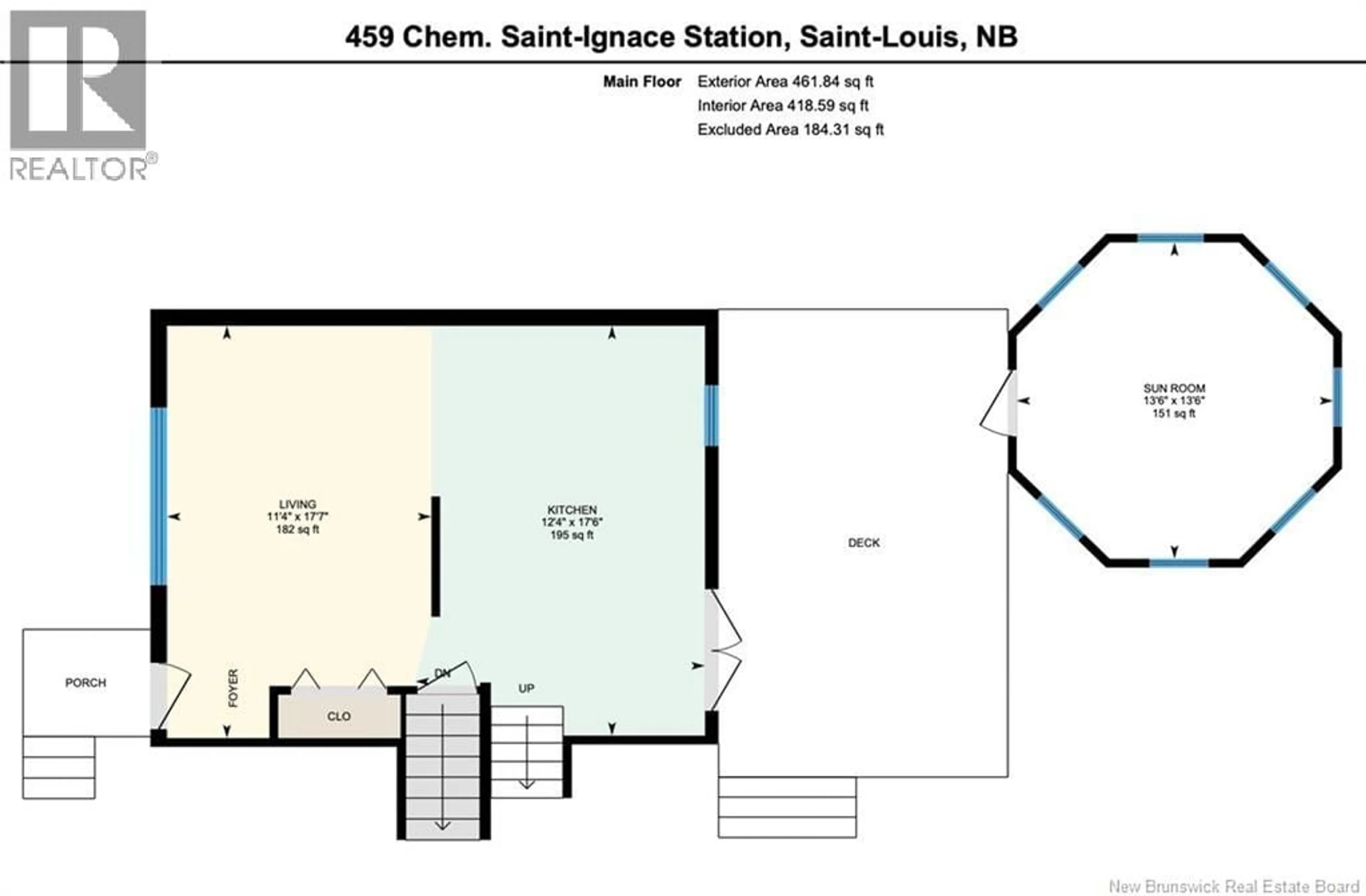 Floor plan for 459 SAINT-IGNACE, Saint-Louis-De-Kent New Brunswick E4X1X3