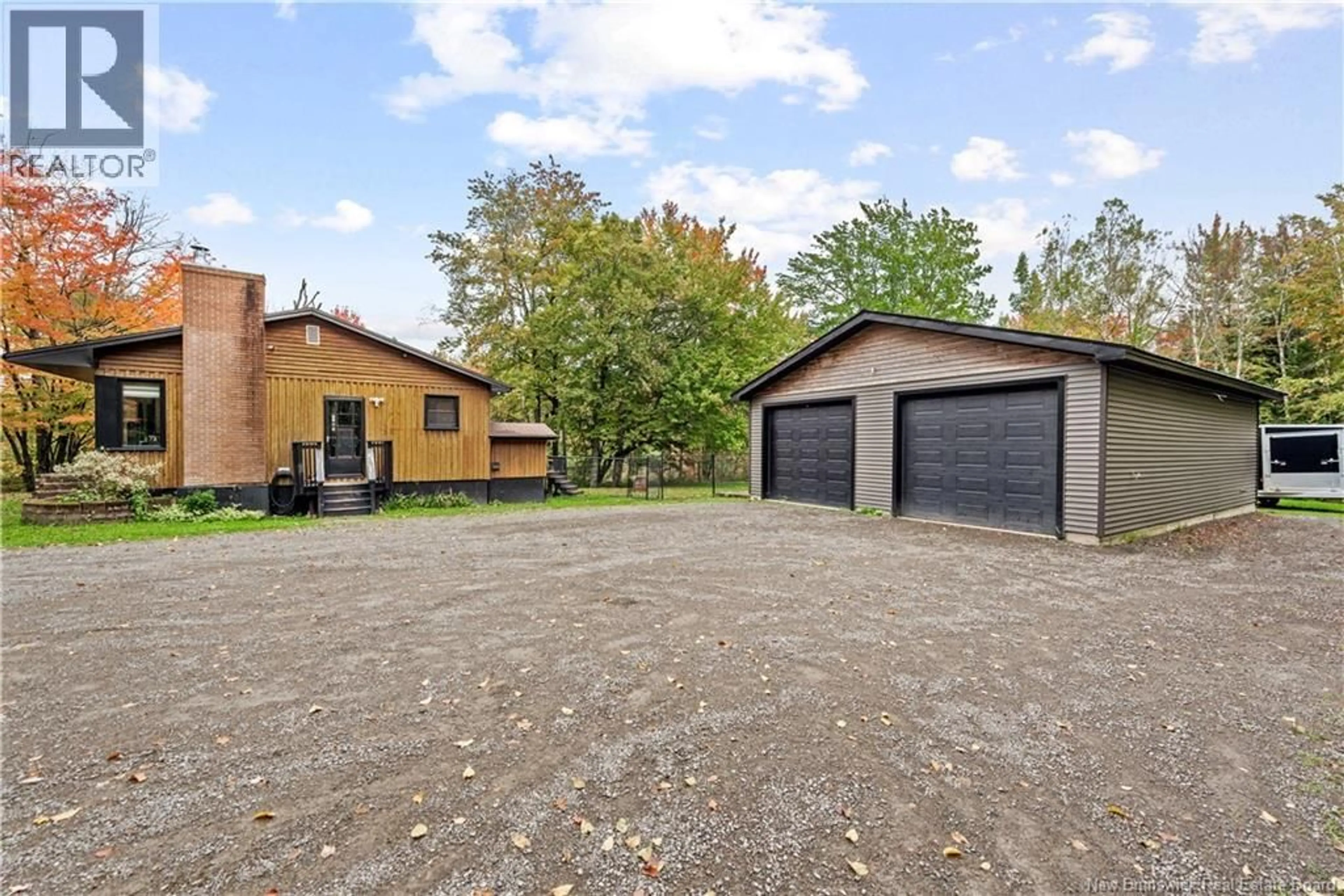 A pic from outside/outdoor area/front of a property/back of a property/a pic from drone, street for 45 SCOTCH SETTLEMENT, Irishtown New Brunswick E1H1P6