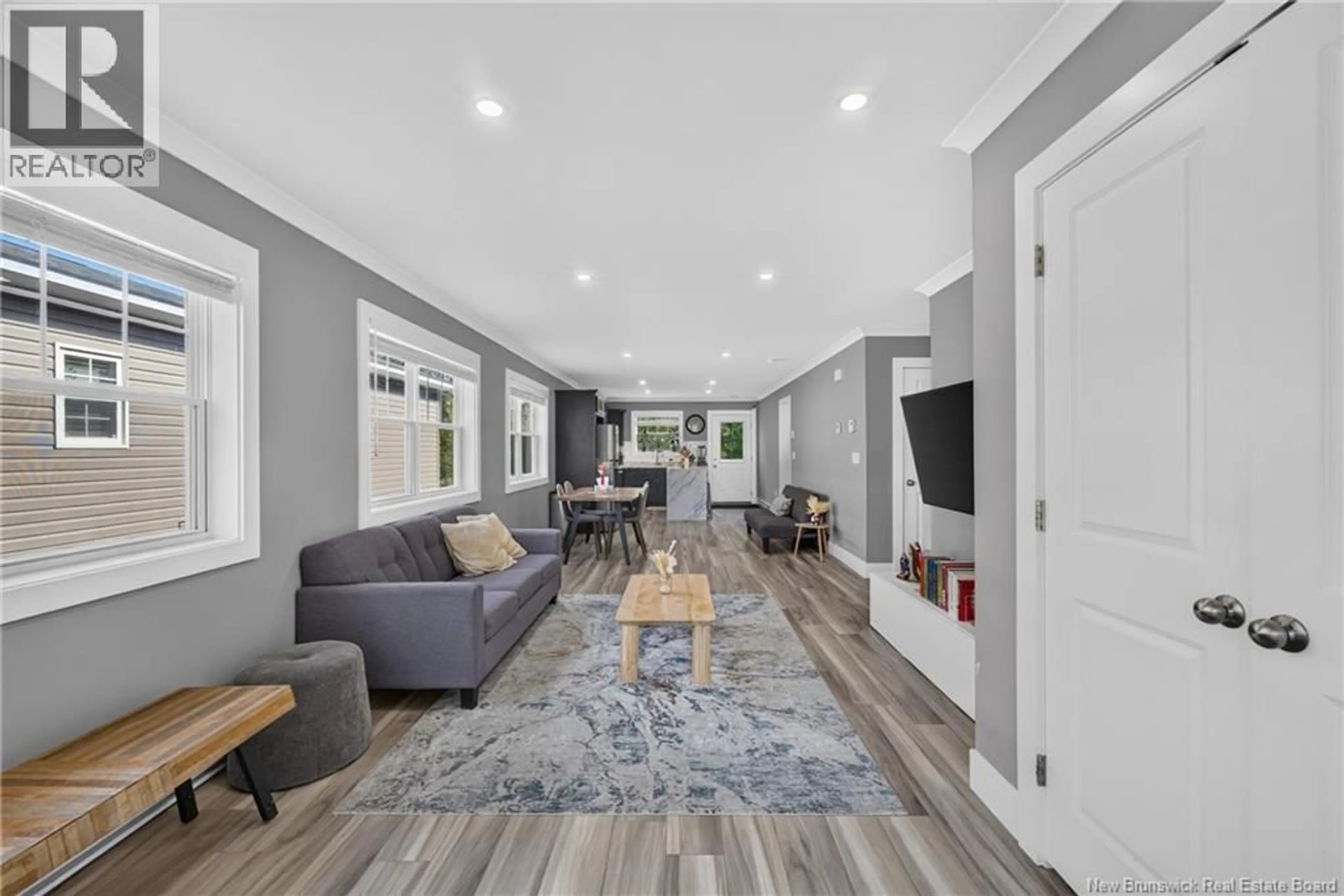 Living room with furniture, unknown for 43 EATMAN AVENUE, Fredericton New Brunswick E3A3V7