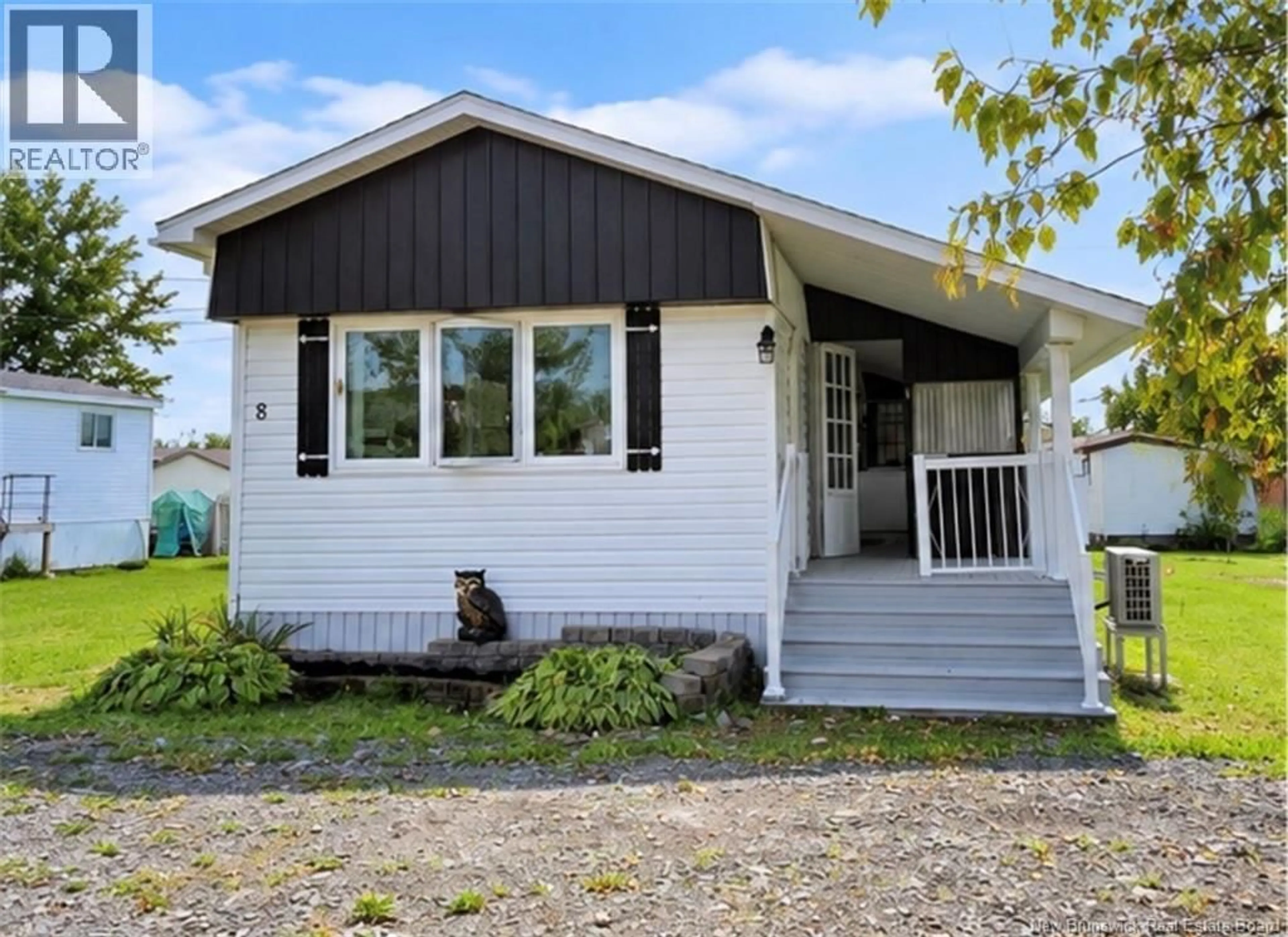 Home with vinyl exterior material, street for 8 TAIT CRESCENT, Moncton New Brunswick E1H1K5