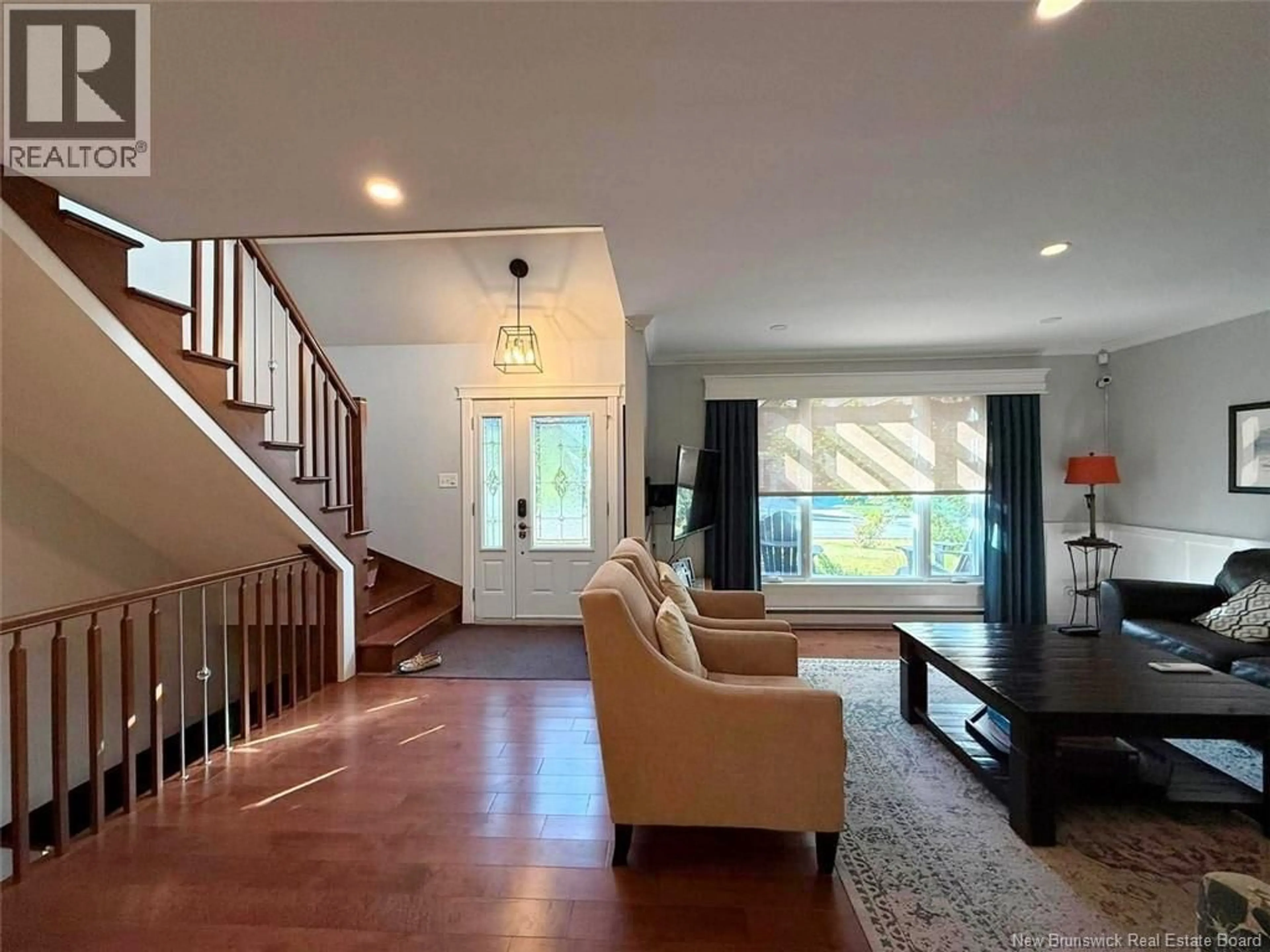 Living room with furniture, unknown for 84 HUBERT STREET, Edmundston New Brunswick E3V4K5