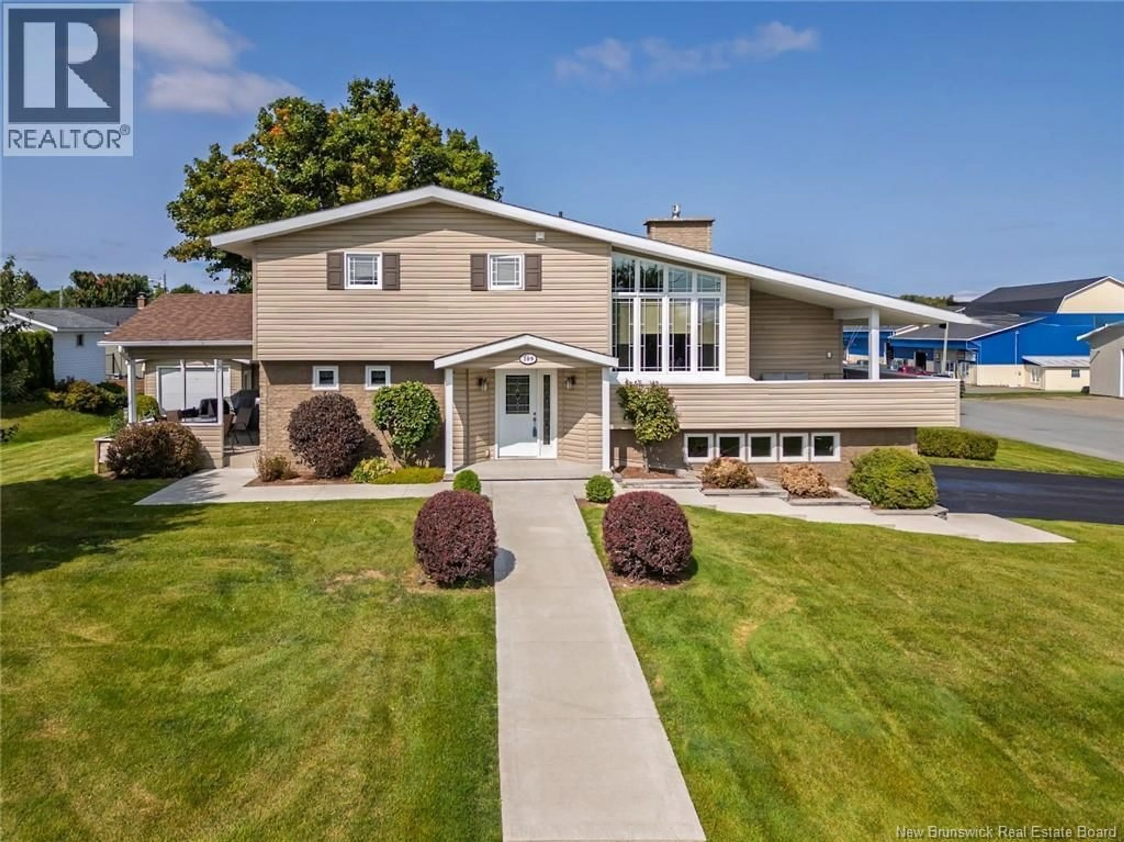 Home with vinyl exterior material, mountain view for 109 BOURGOIN STREET, Drummond New Brunswick E3Y1K2