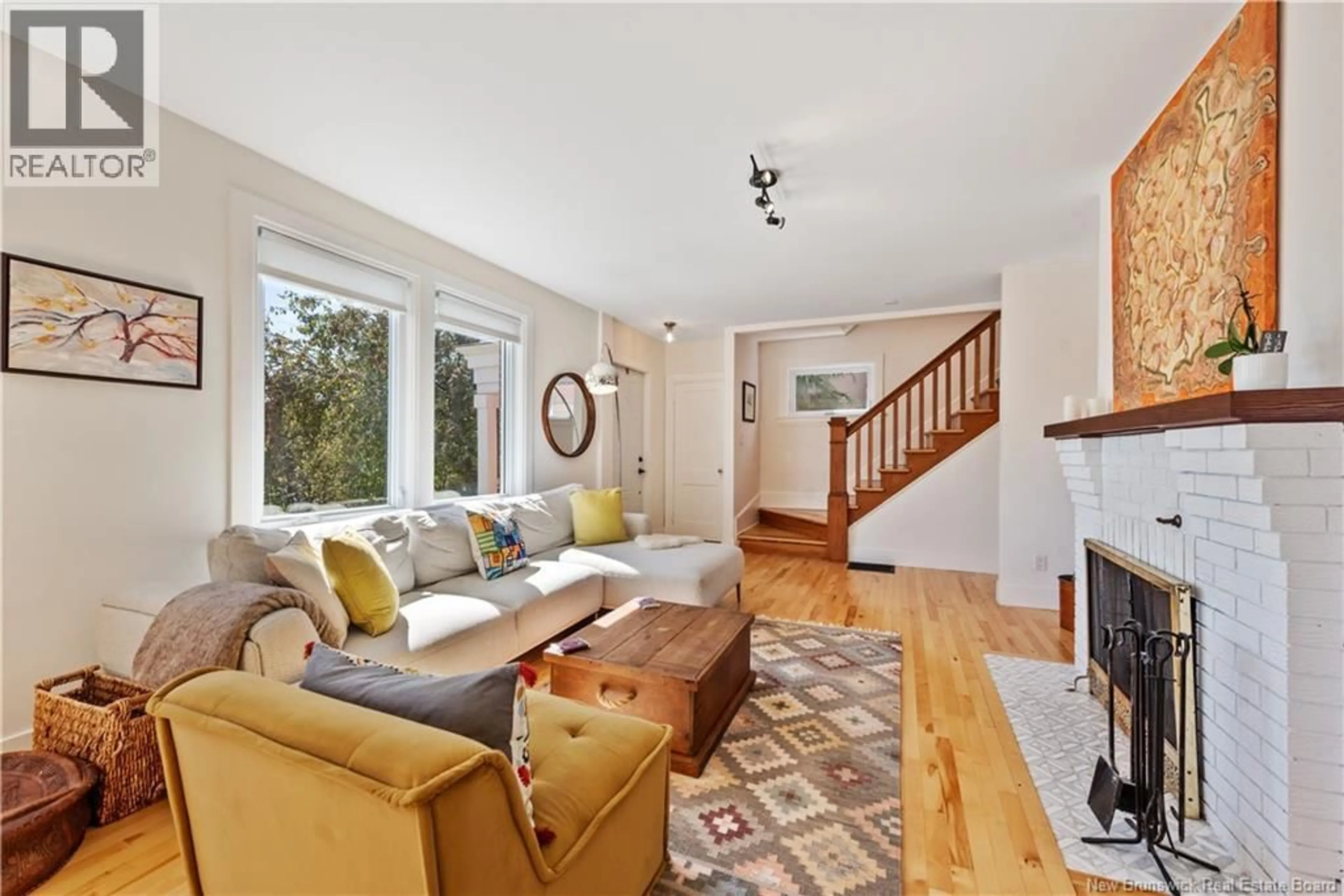 Living room with furniture, unknown for 25 HILLCREST DRIVE, Moncton New Brunswick E1E1V9