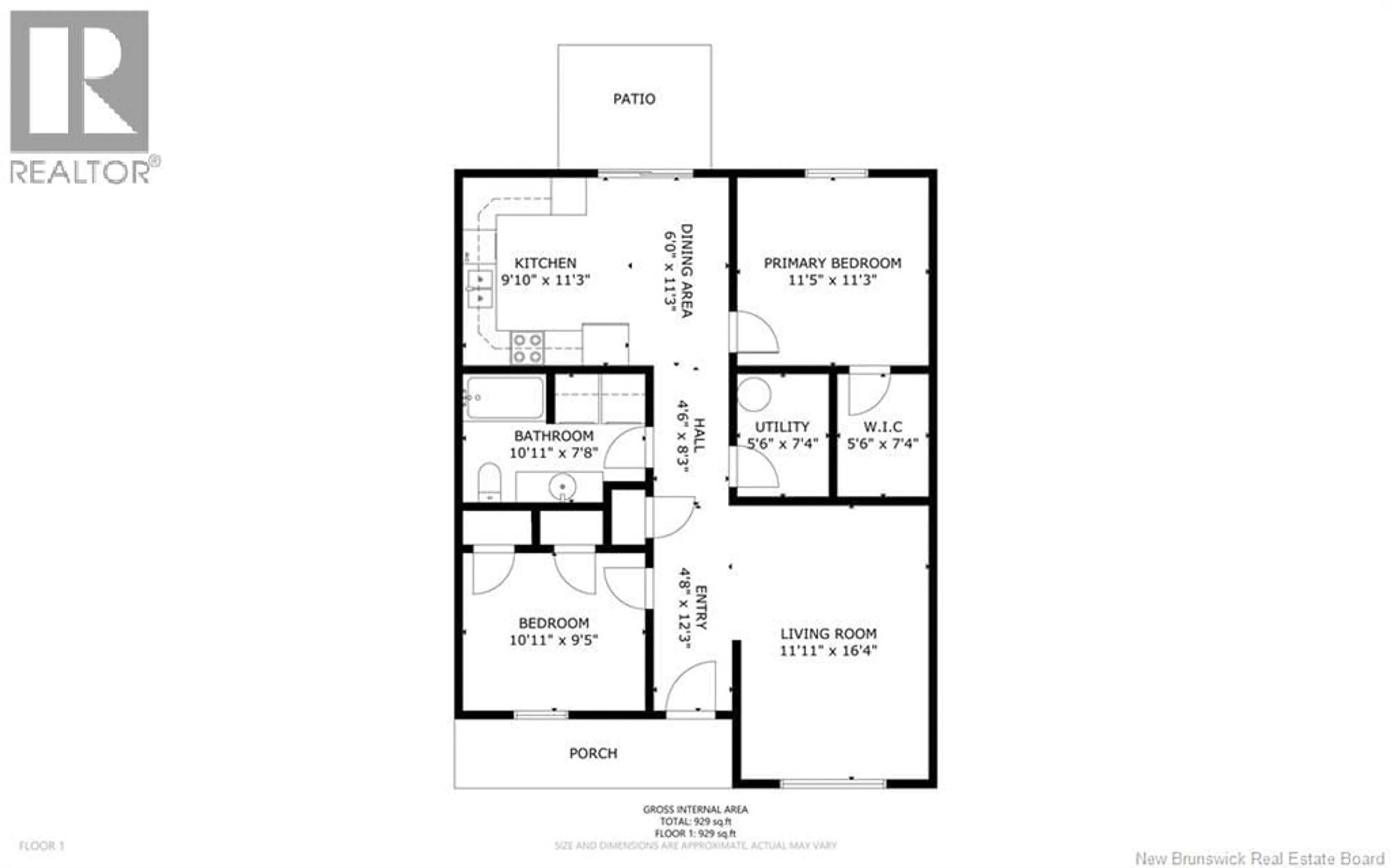 Floor plan for 32 LENA'S WOODS LANE, Geary New Brunswick E2V0E9