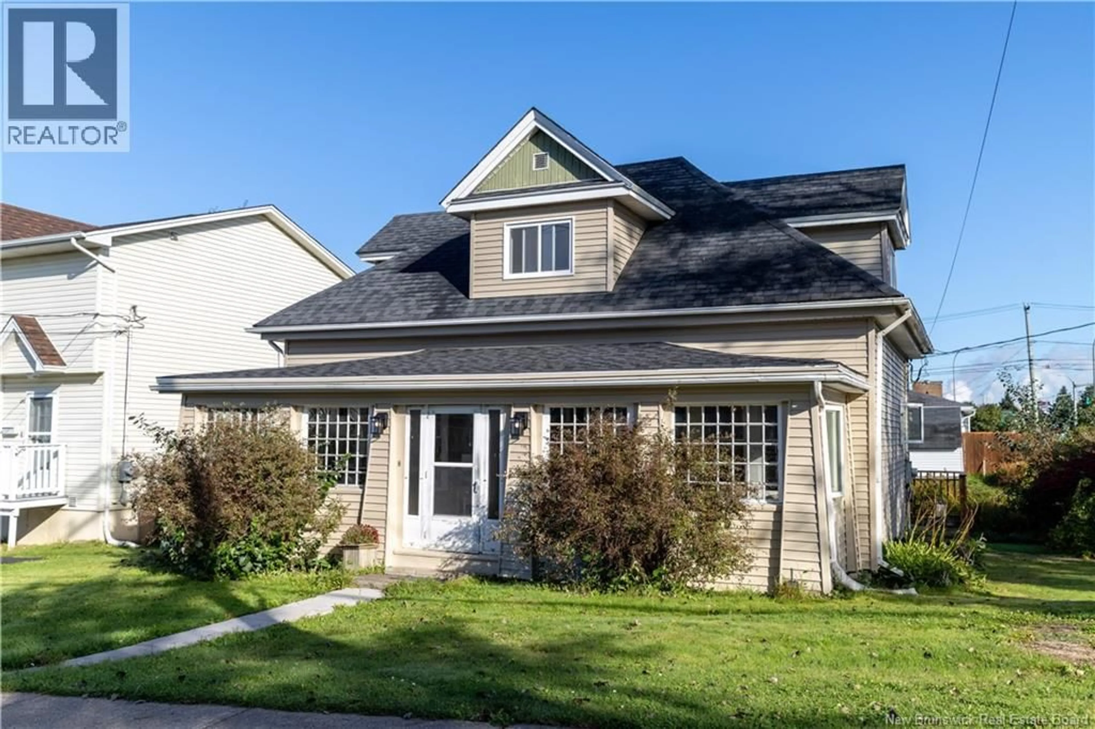 Home with vinyl exterior material, street for 247 SHERBROOKE STREET, Saint John New Brunswick E2M4T4