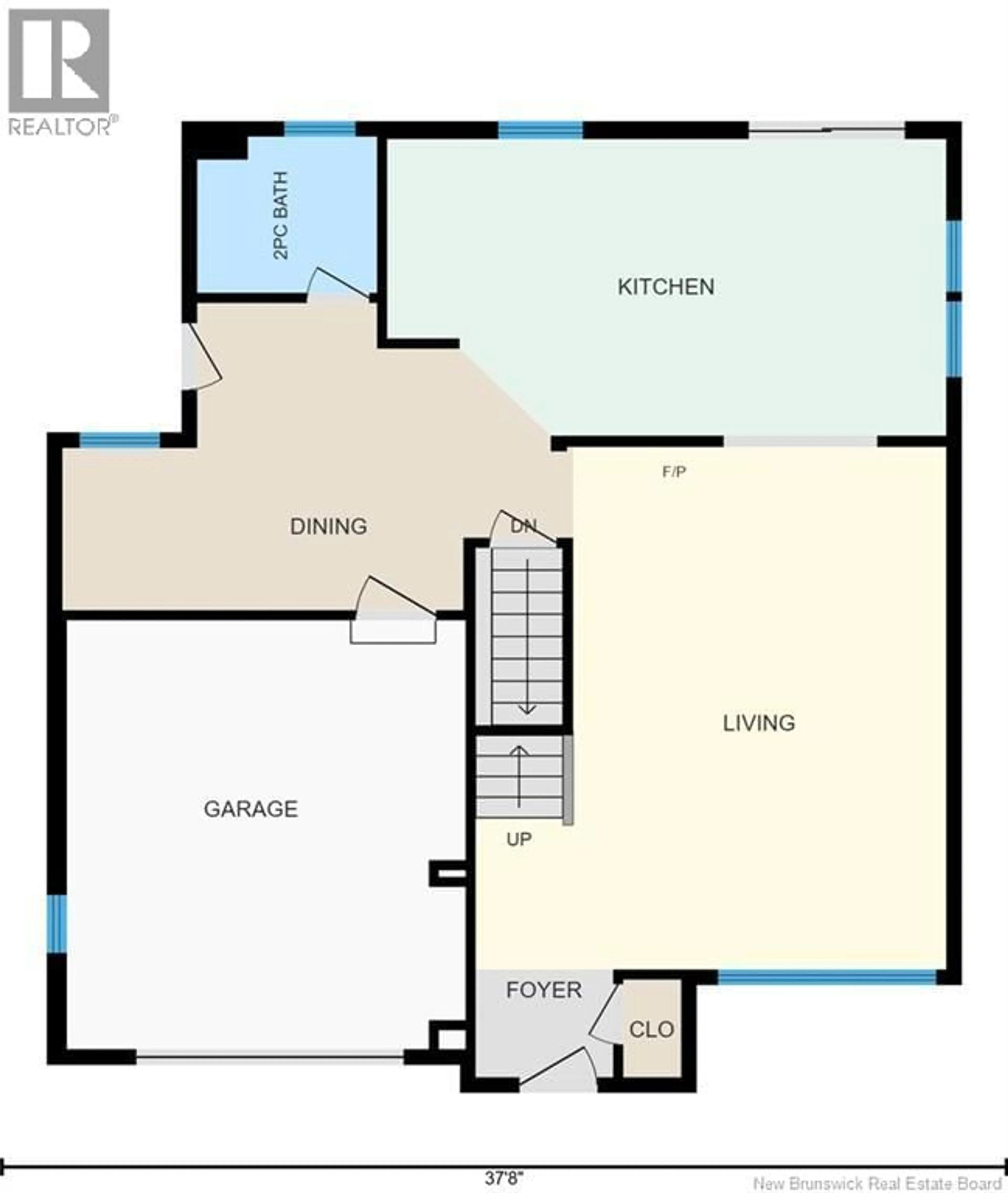 Floor plan for 2737 MIDDLE RIVER RD, Middle River New Brunswick E2A6X7