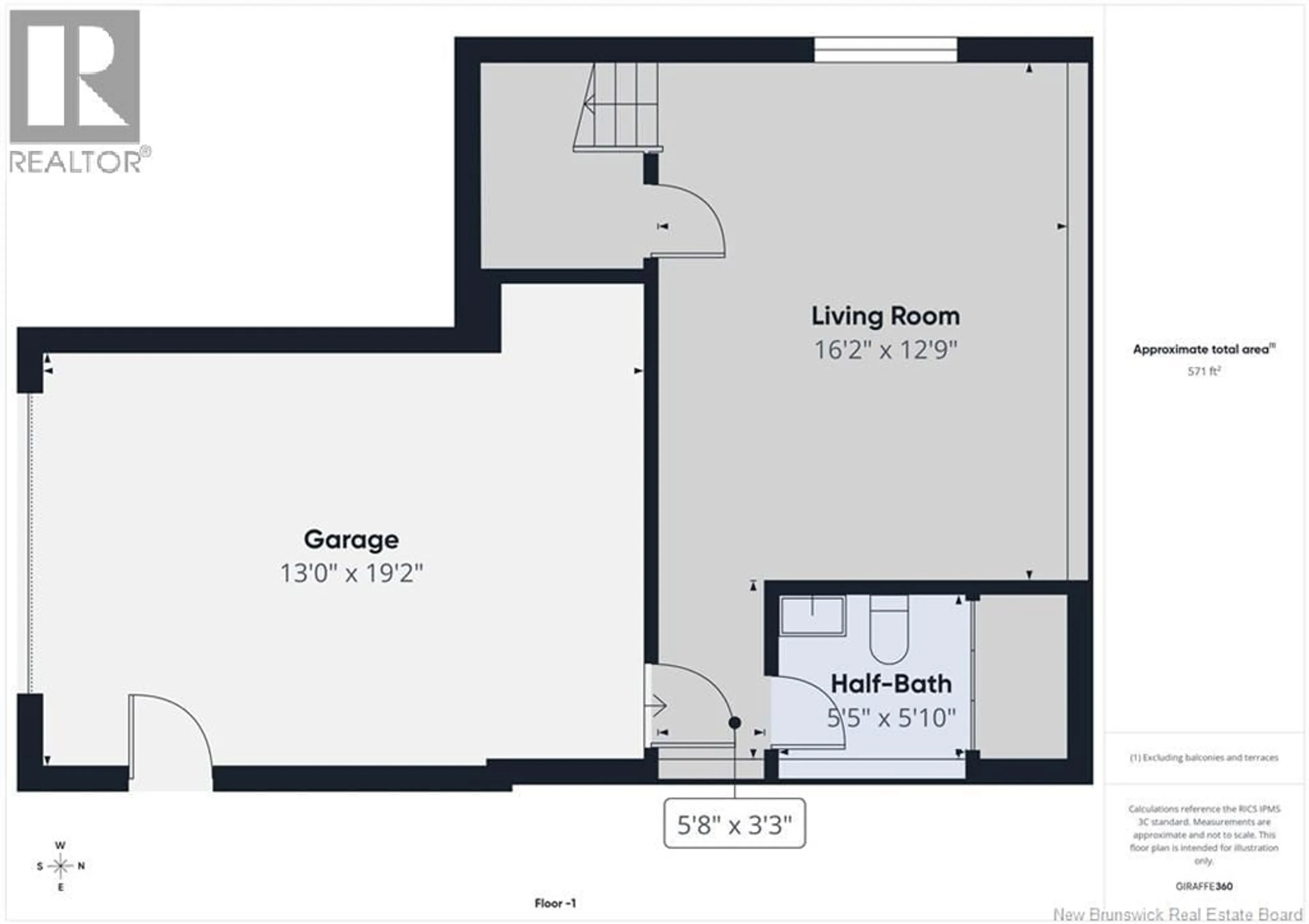 Floor plan for 279 FREEMAN, Moncton New Brunswick E1E0H7