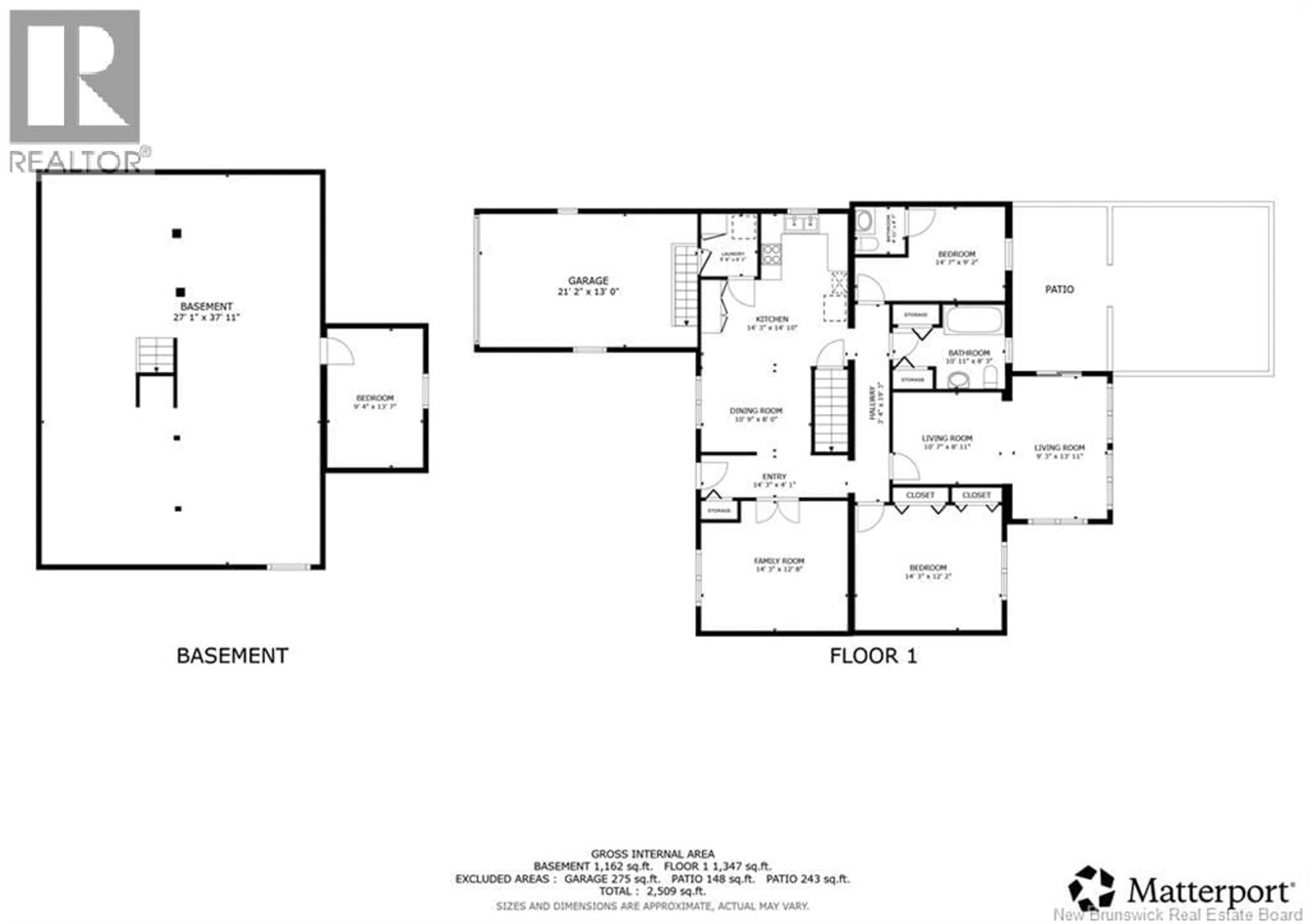 Floor plan for 743 WAASIS ROAD, Oromocto New Brunswick E2V2N4