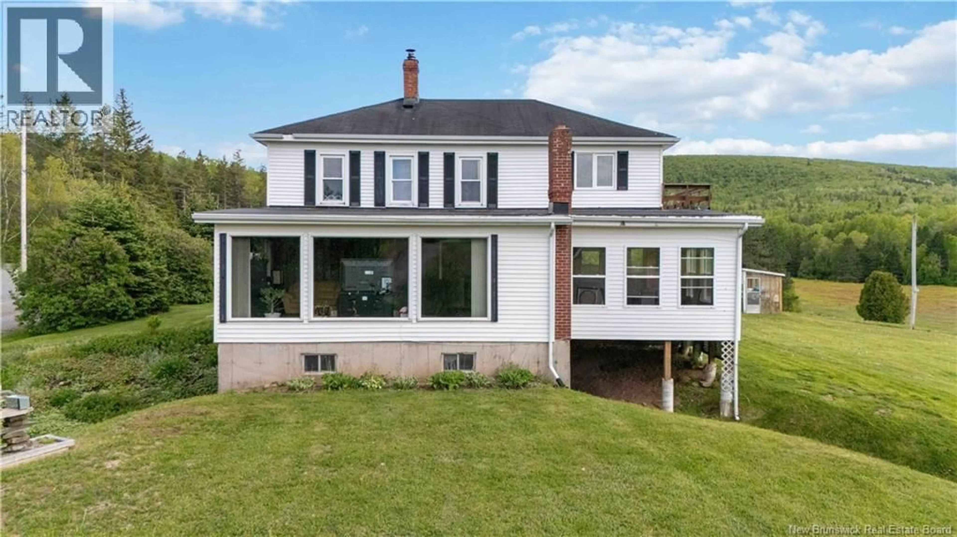 Home with brick exterior material, building for 49 HAYWARD ROAD, Prosser Brook New Brunswick E4Z1W3