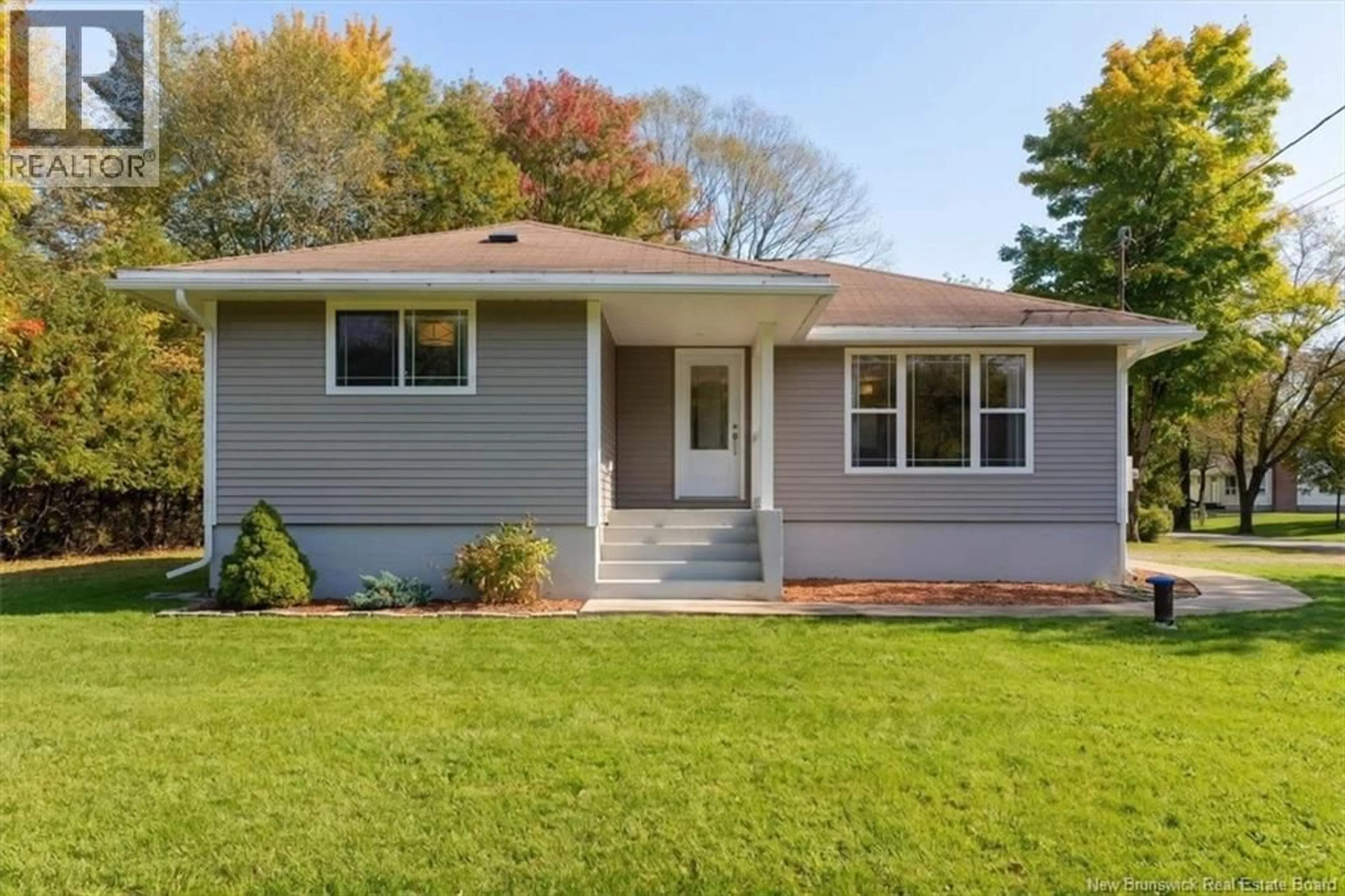 Home with vinyl exterior material, street for 222 GONDOLA POINT ROAD, Rothesay New Brunswick E2E2A3