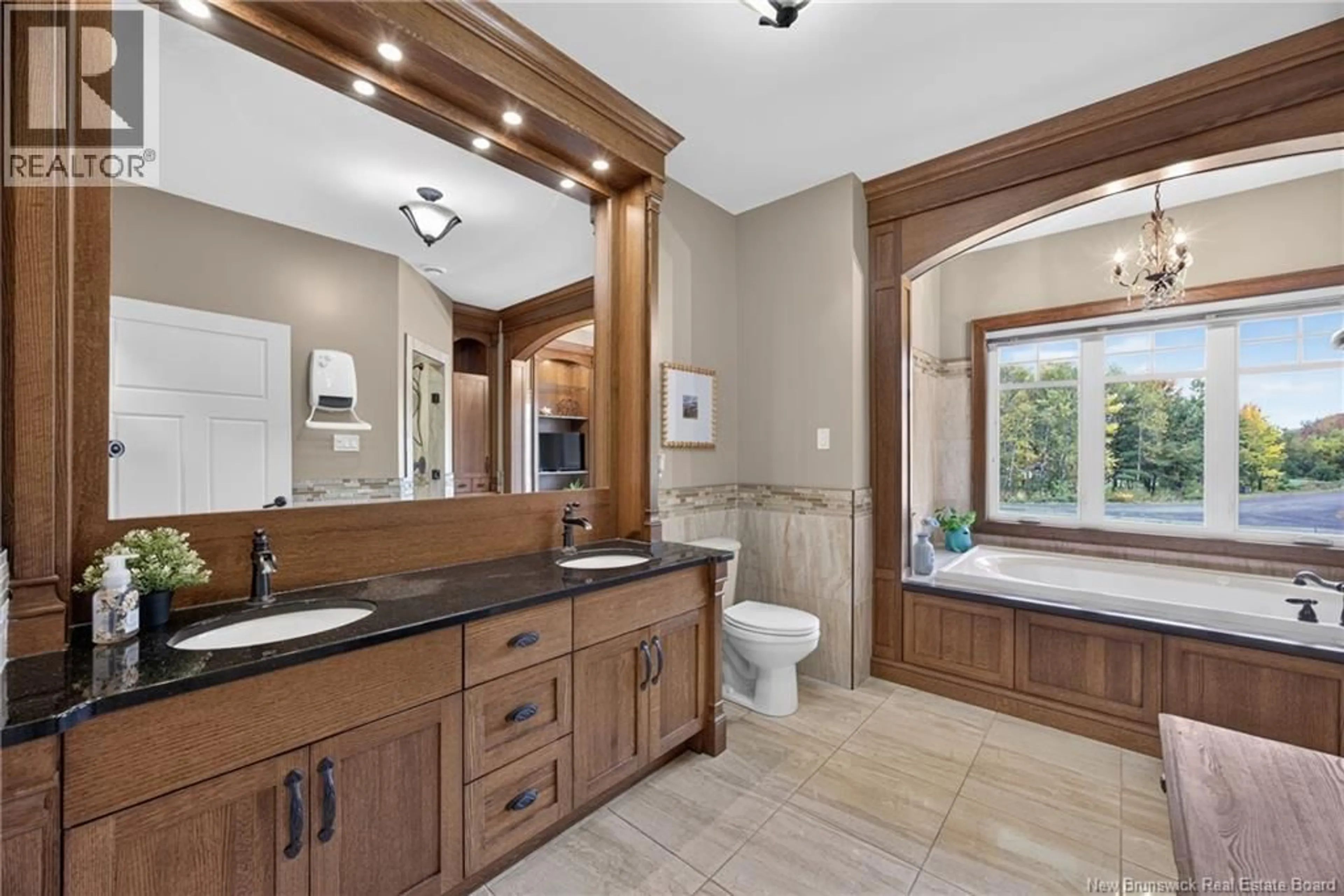 Contemporary bathroom, ceramic/tile floor for 128 SLIPP DRIVE, Mazerolle Settlement New Brunswick E3E2A9