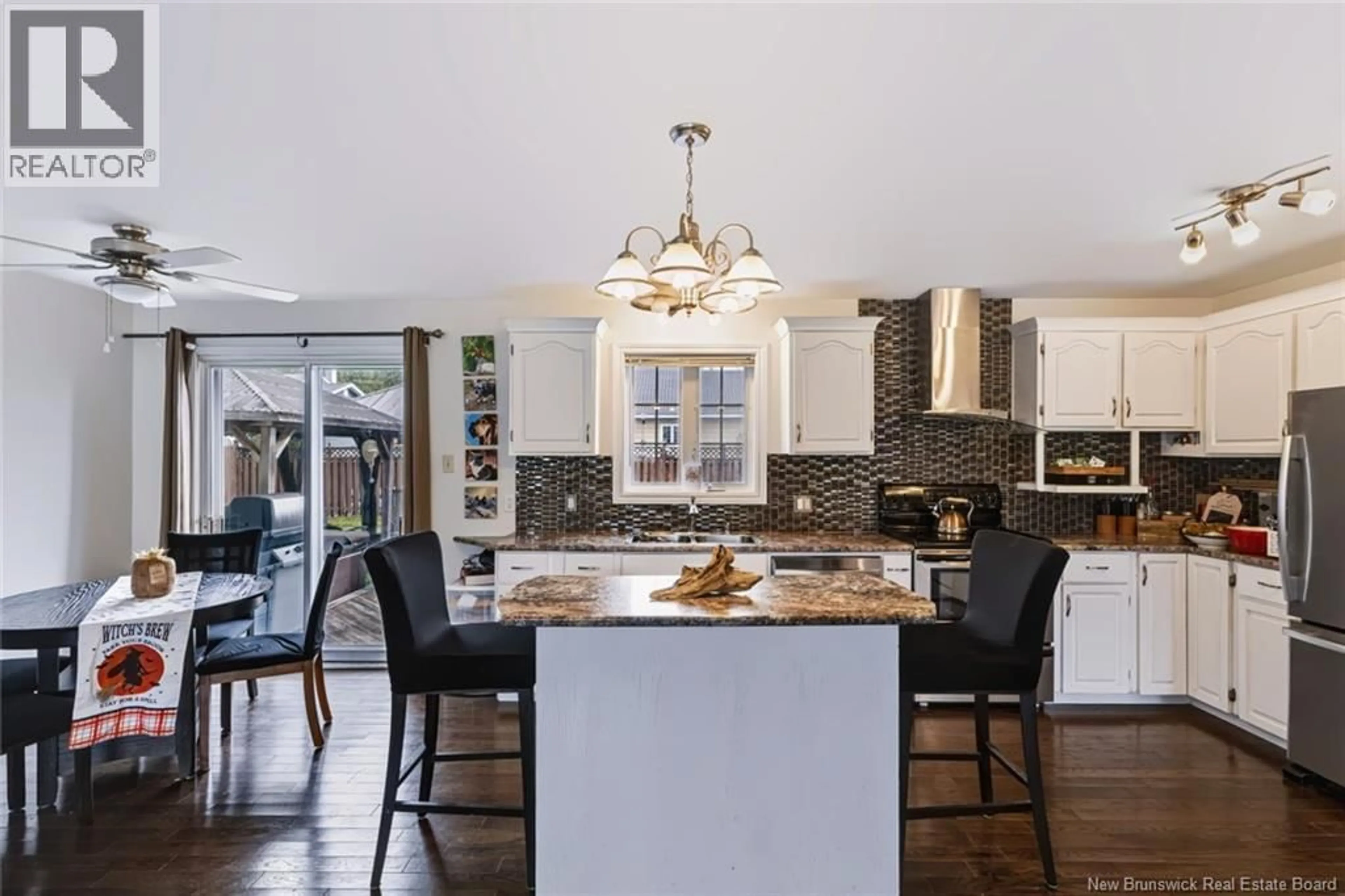 Open concept kitchen, ceramic/tile floor for 20 LOCKE STREET, Miramichi New Brunswick E1V3X7