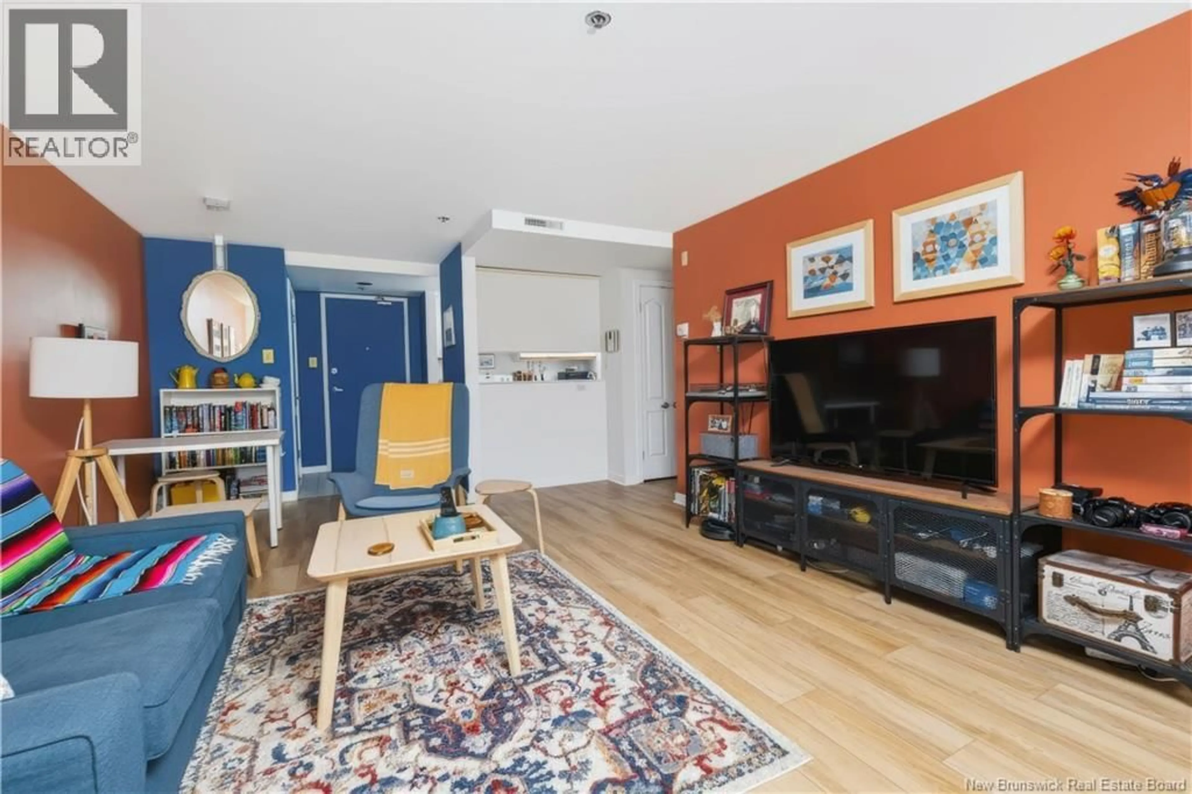 Living room with furniture, unknown for 130 - 500 VENUS COURT, Fredericton New Brunswick E3B3A9