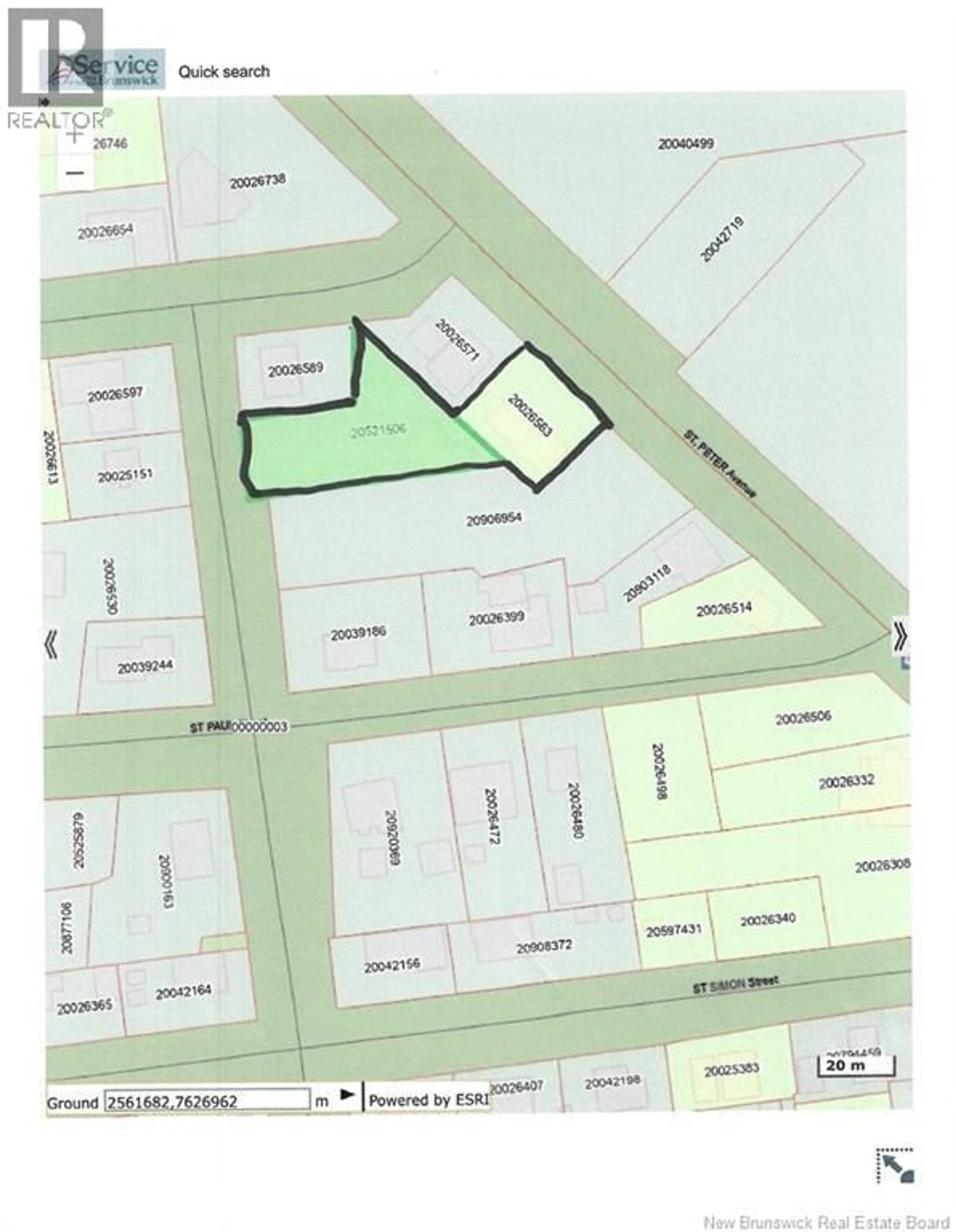Floor plan for 1285 ST PETER AVENUE, Bathurst New Brunswick E2A3A4