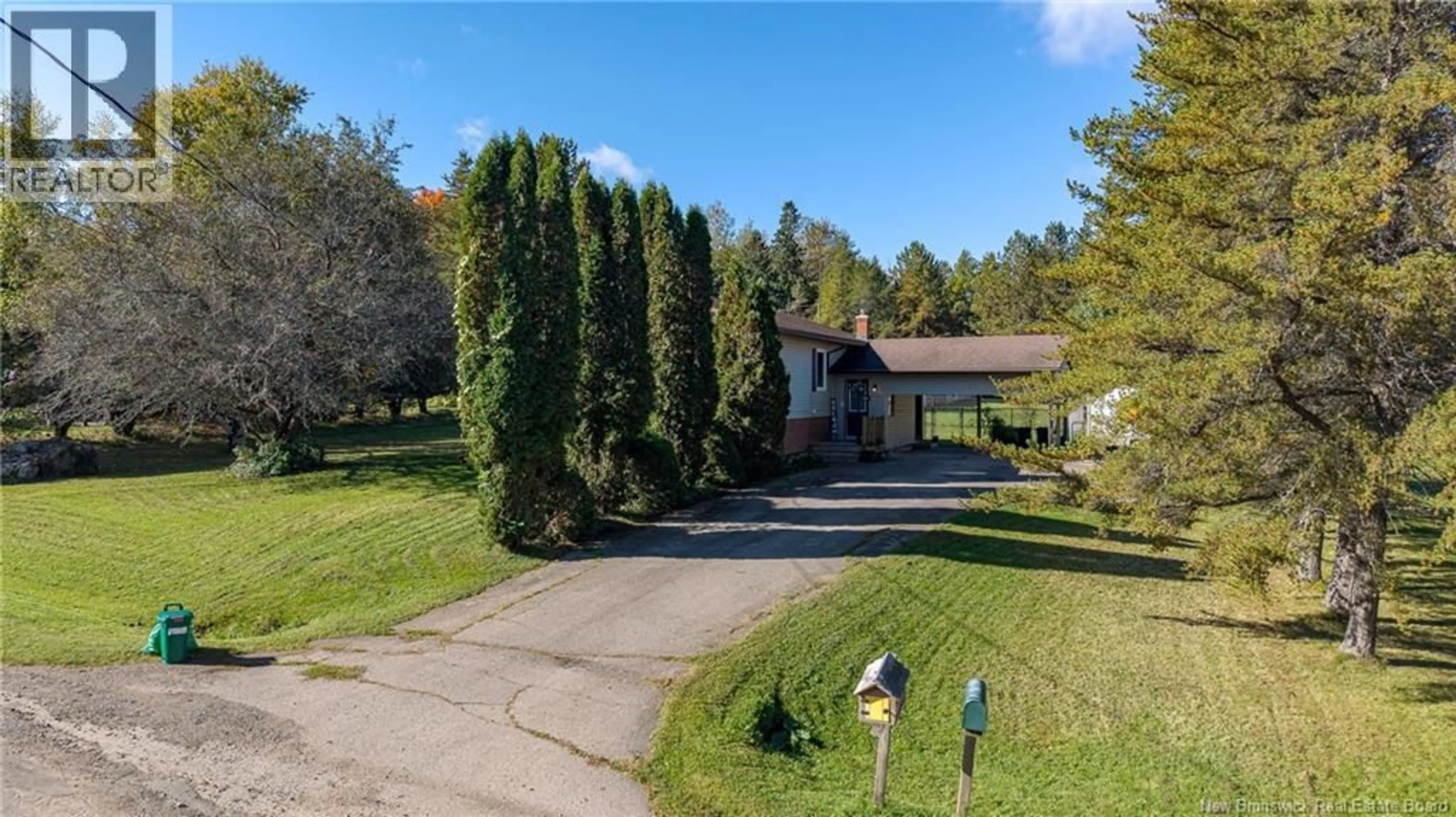 A pic from outside/outdoor area/front of a property/back of a property/a pic from drone, unknown for 53 YEOMANS ROAD, Mill Brook New Brunswick E4E3W2