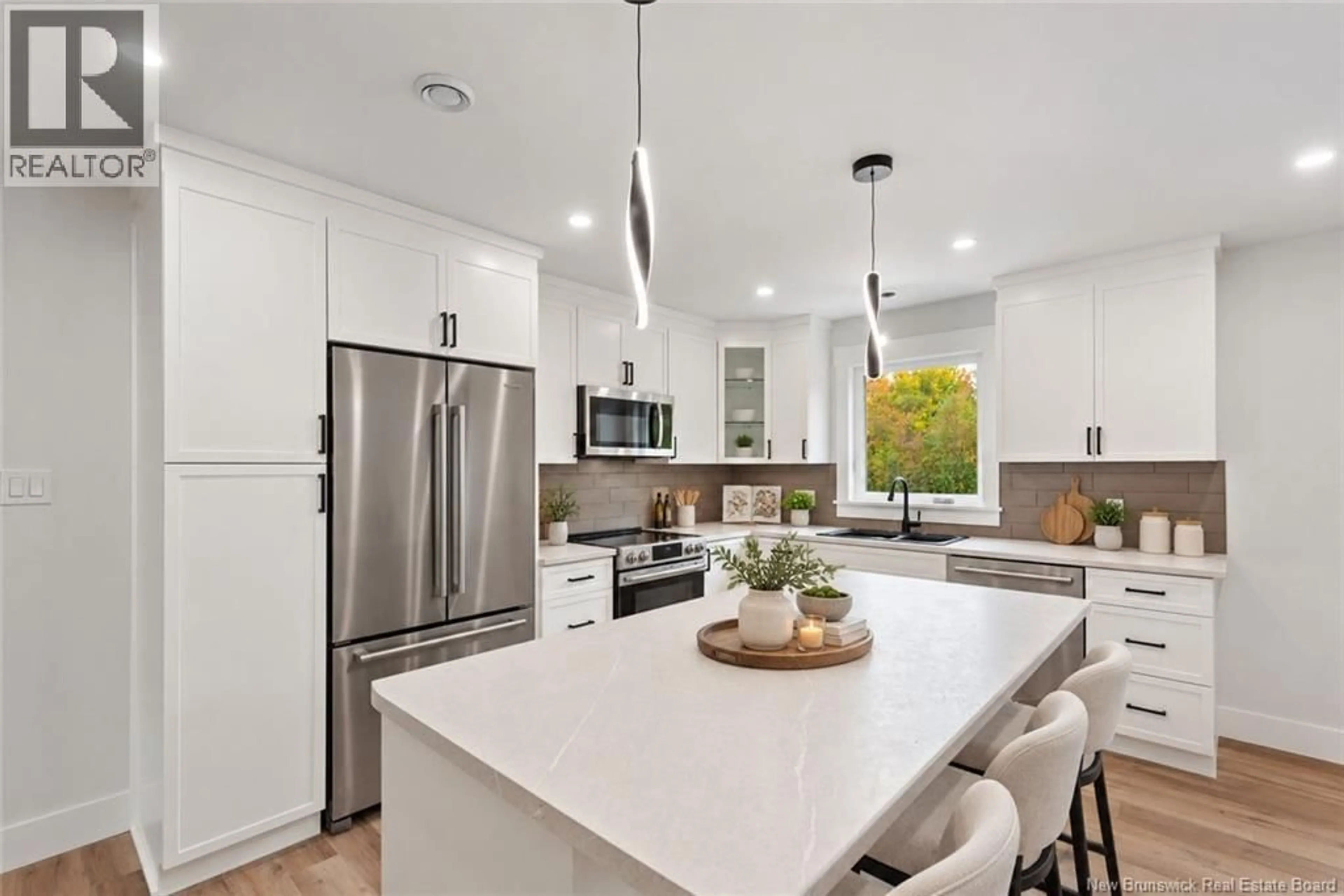 Open concept kitchen, ceramic/tile floor for 70 BEDECHE STREET, Cap-Pelé New Brunswick E4N0G1
