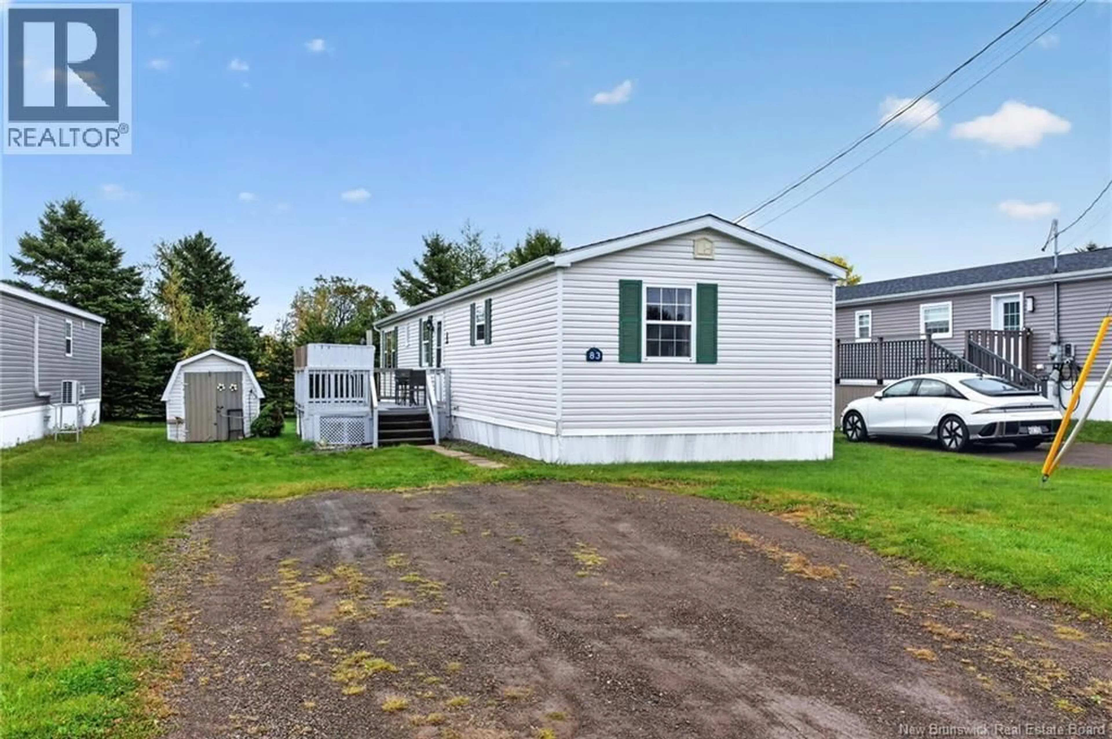 Home with vinyl exterior material, street for 83 LOUISBOURG STREET, Shediac New Brunswick E4P1Z8