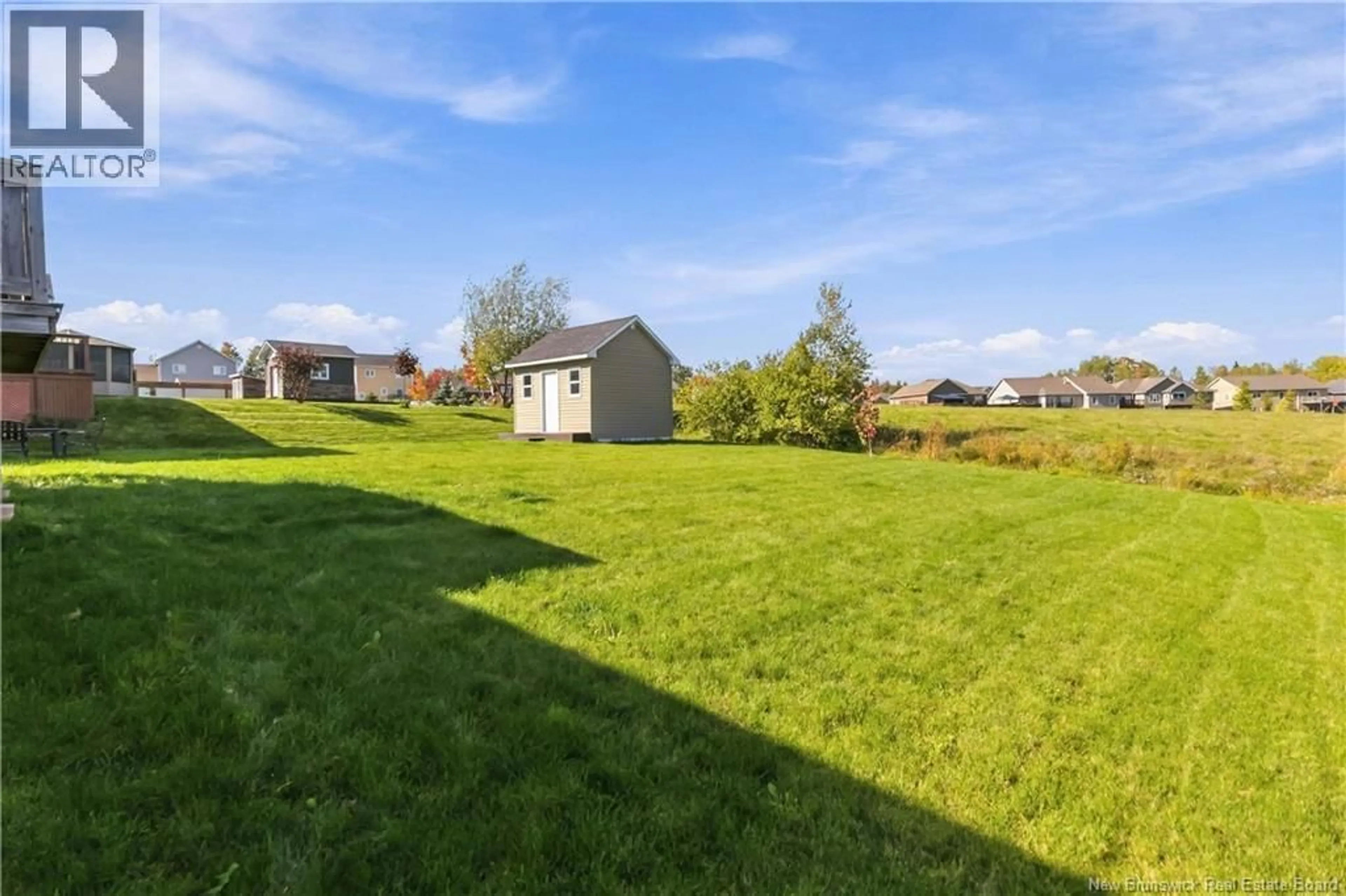 A pic from outside/outdoor area/front of a property/back of a property/a pic from drone, water/lake/river/ocean view for 29 SALENGRO CRESCENT, Moncton New Brunswick E1G2C9