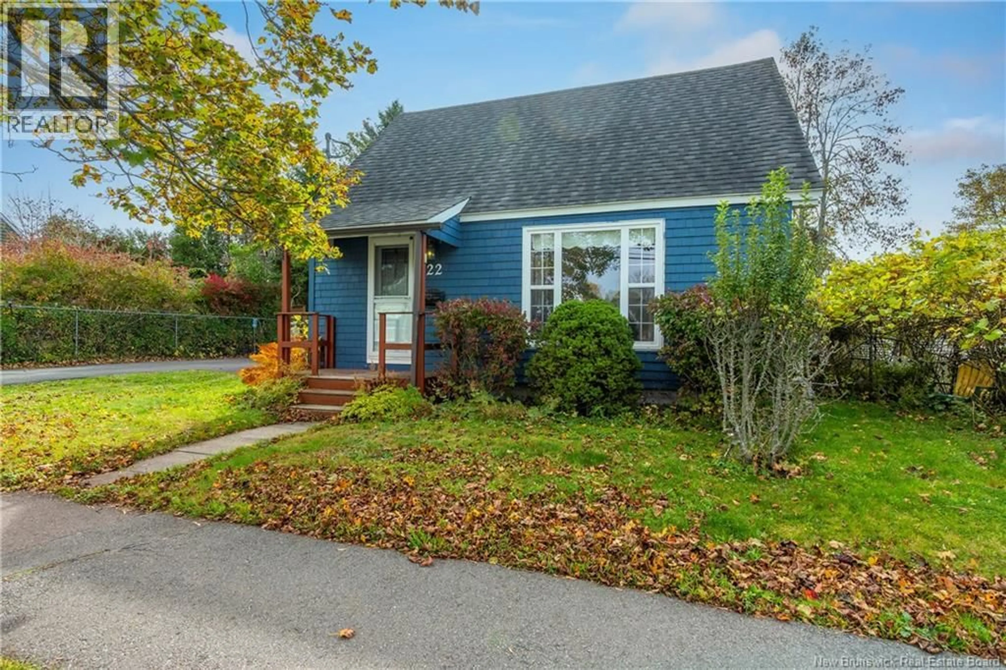 Home with vinyl exterior material, street for 22 VISART STREET, Saint John New Brunswick E2K1N4