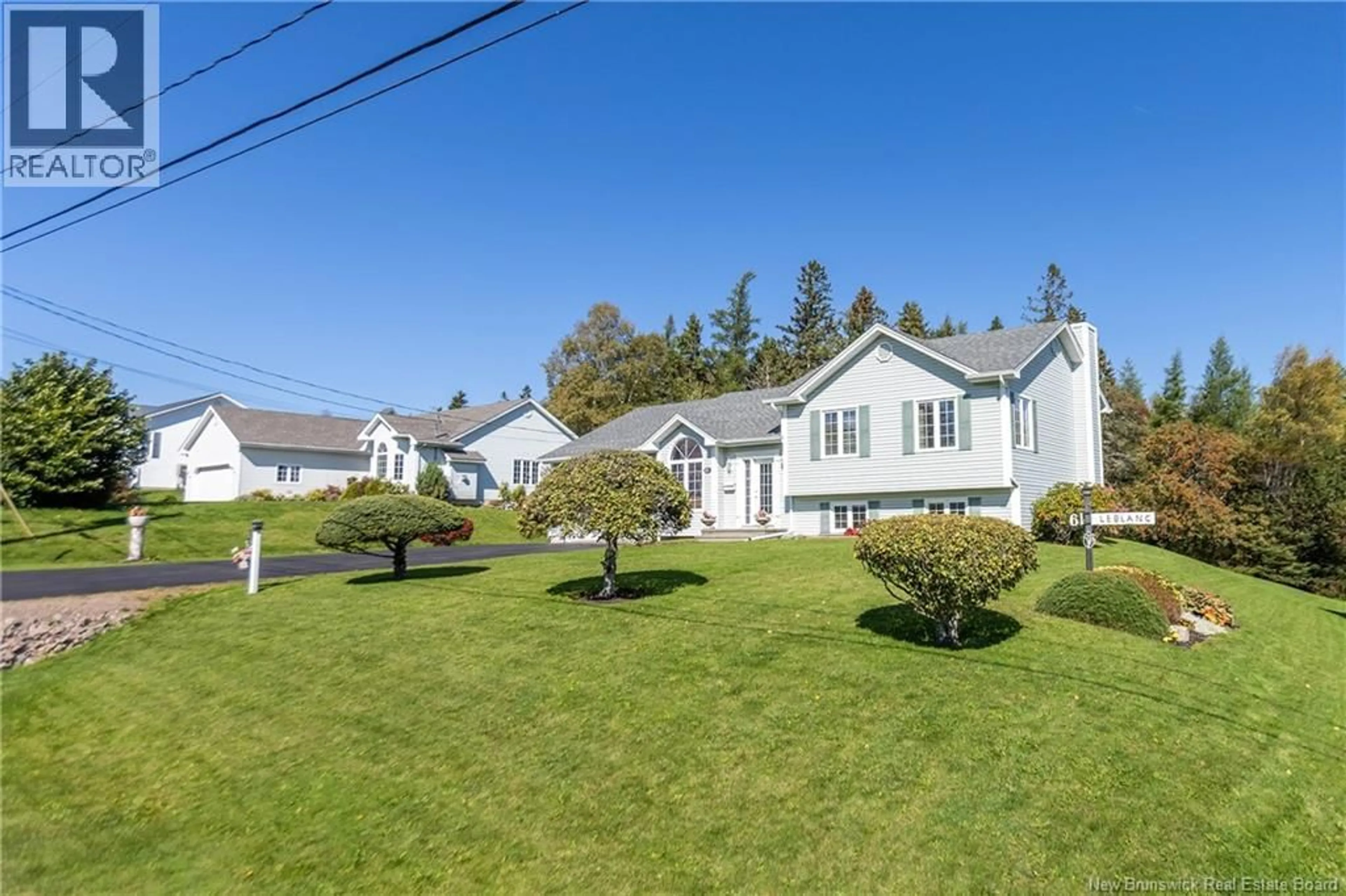 A pic from outside/outdoor area/front of a property/back of a property/a pic from drone, street for 61 FAWCETT AVENUE, Sackville New Brunswick E4L3X3