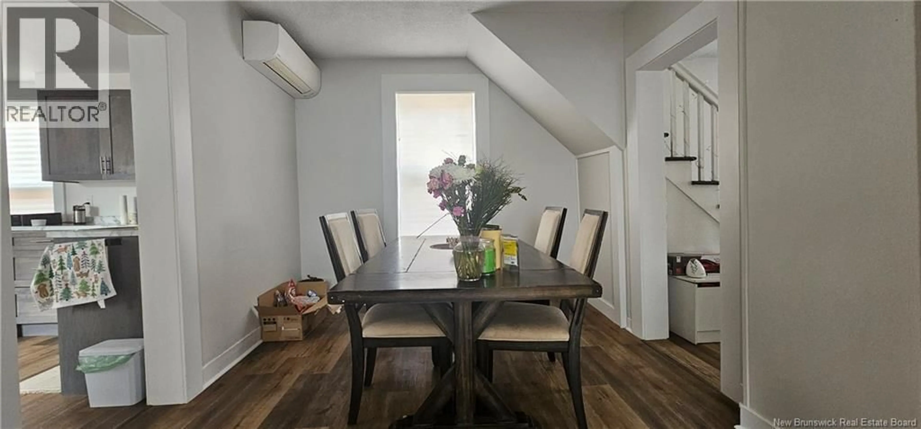 Dining room, wood/laminate floor for 496 ROBINSON STREET, Moncton New Brunswick E1C5E6